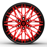 T081-Dodge Viper wheels-6 lug custom forged 2pc rims-RVRN Forged