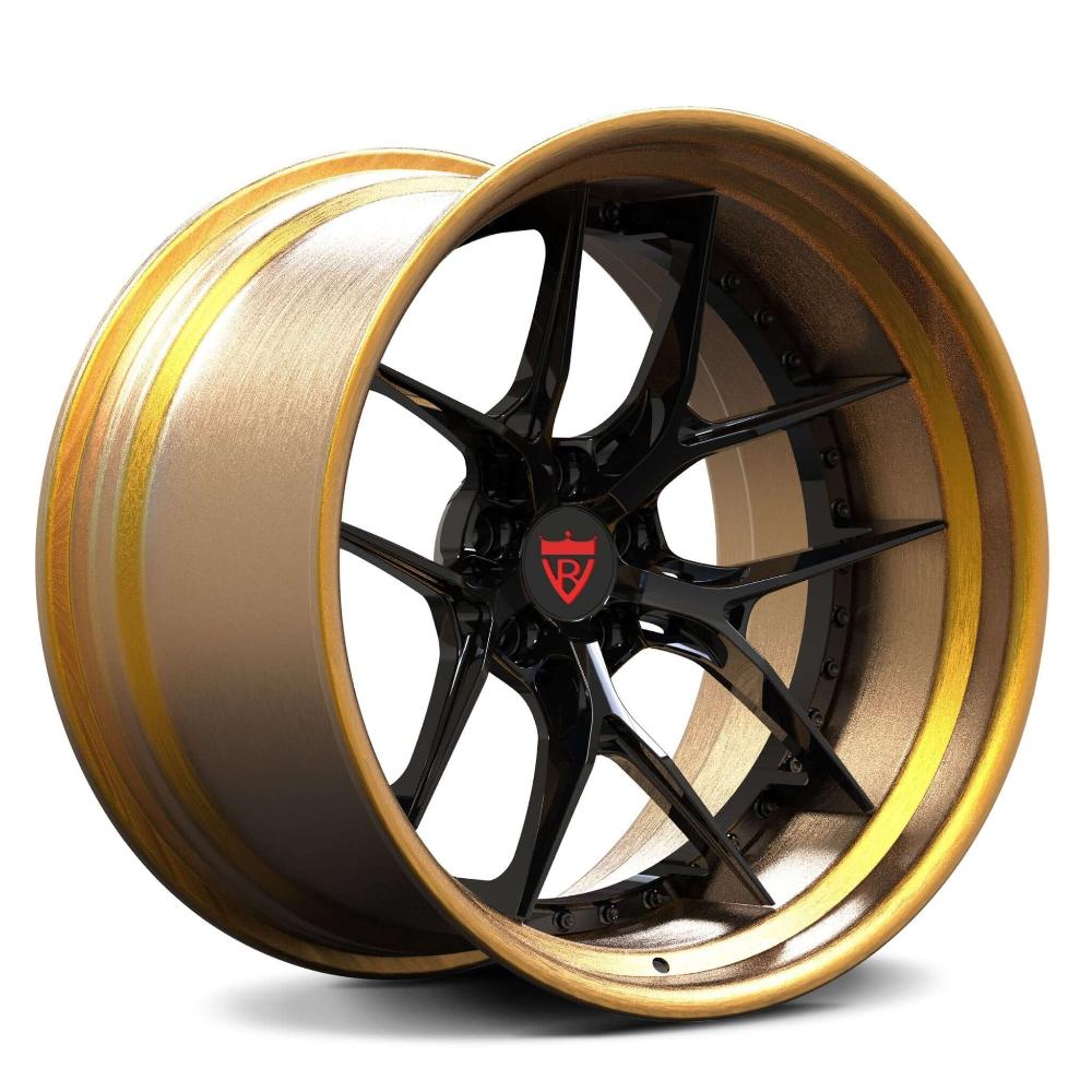CUSTOM 2-PIECE FULLY FORGED CONCAVE WHEELS: RV-DR08D - RVRN WHEELS