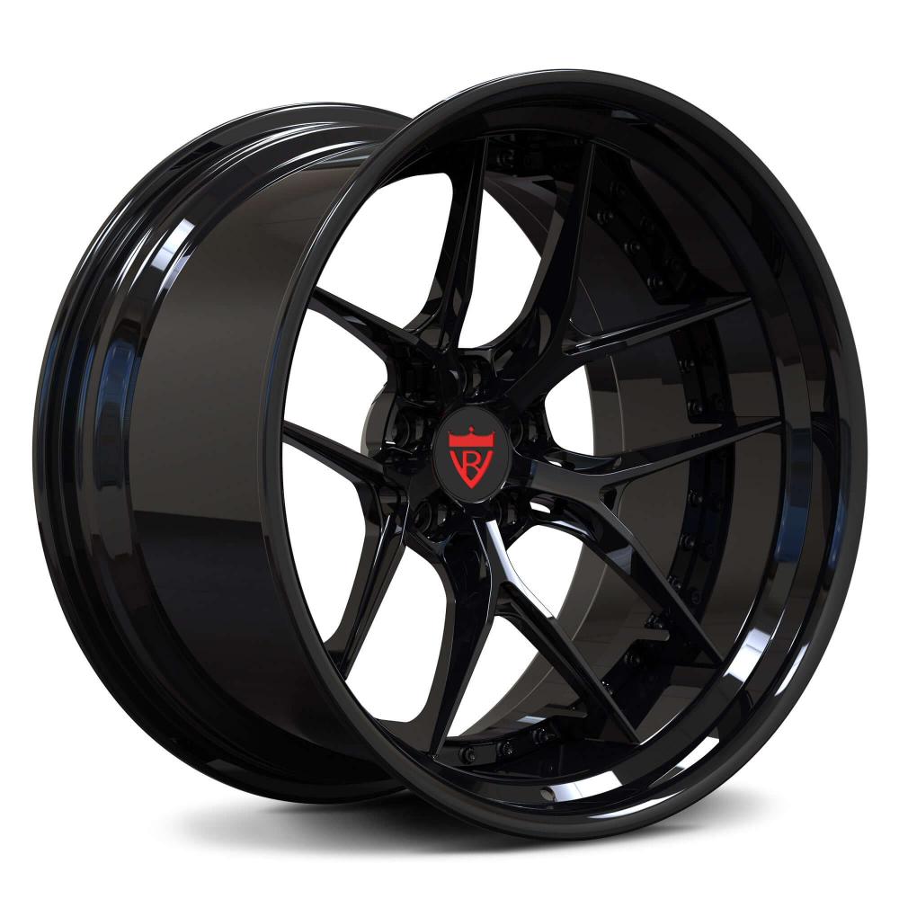 BMW M4/3 Custom Forged Wheels-2-Piece Concave & Deep Dish Bronze and Carbon Fiber Rims