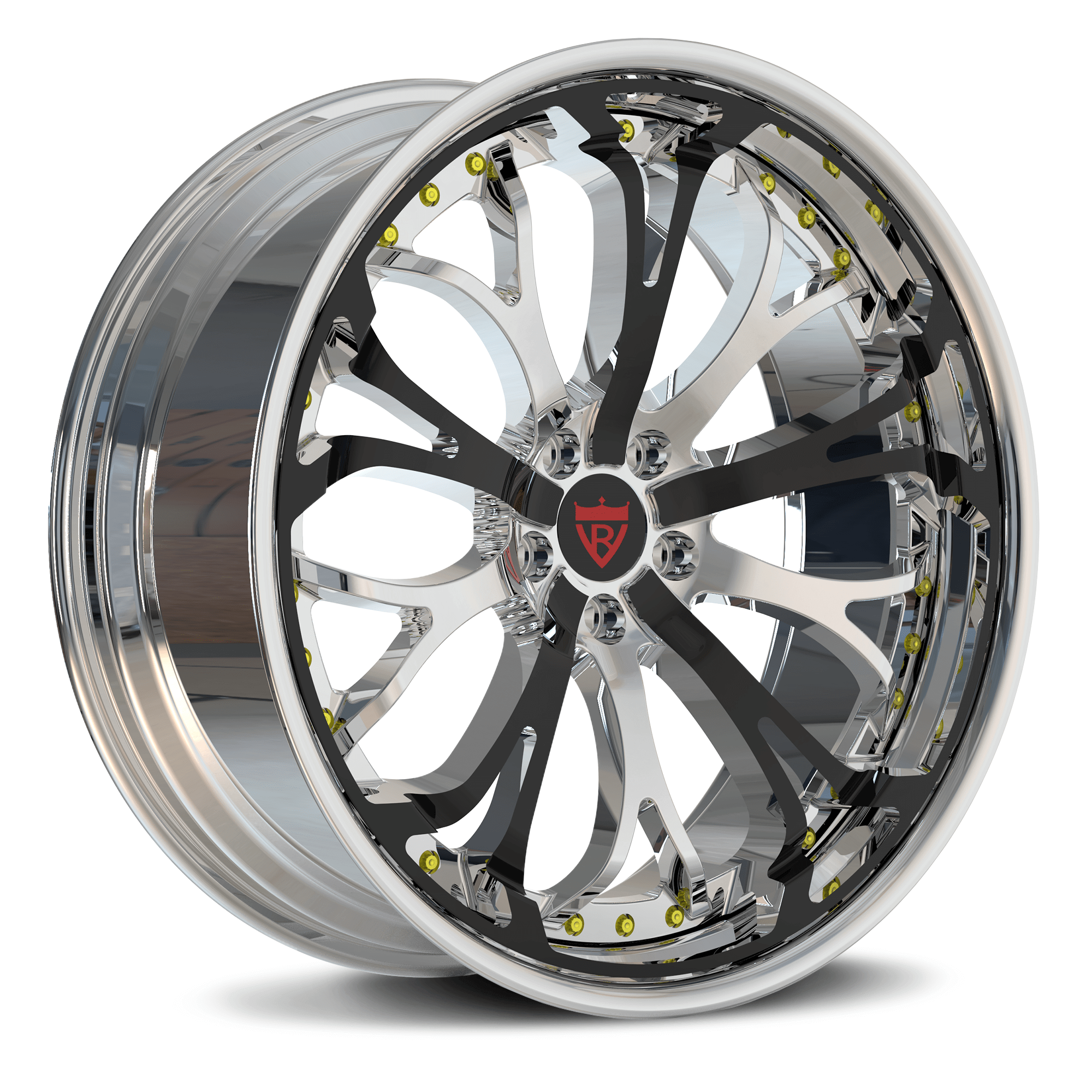 CUSTOM LINCOLN TOWNCAR AFTERMAEKET WHEELS- RVRN FORGED 2-PIECE RIMS