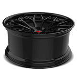 Rims for Audi- Custom Forged 2pc Aftermarket Black Wheels