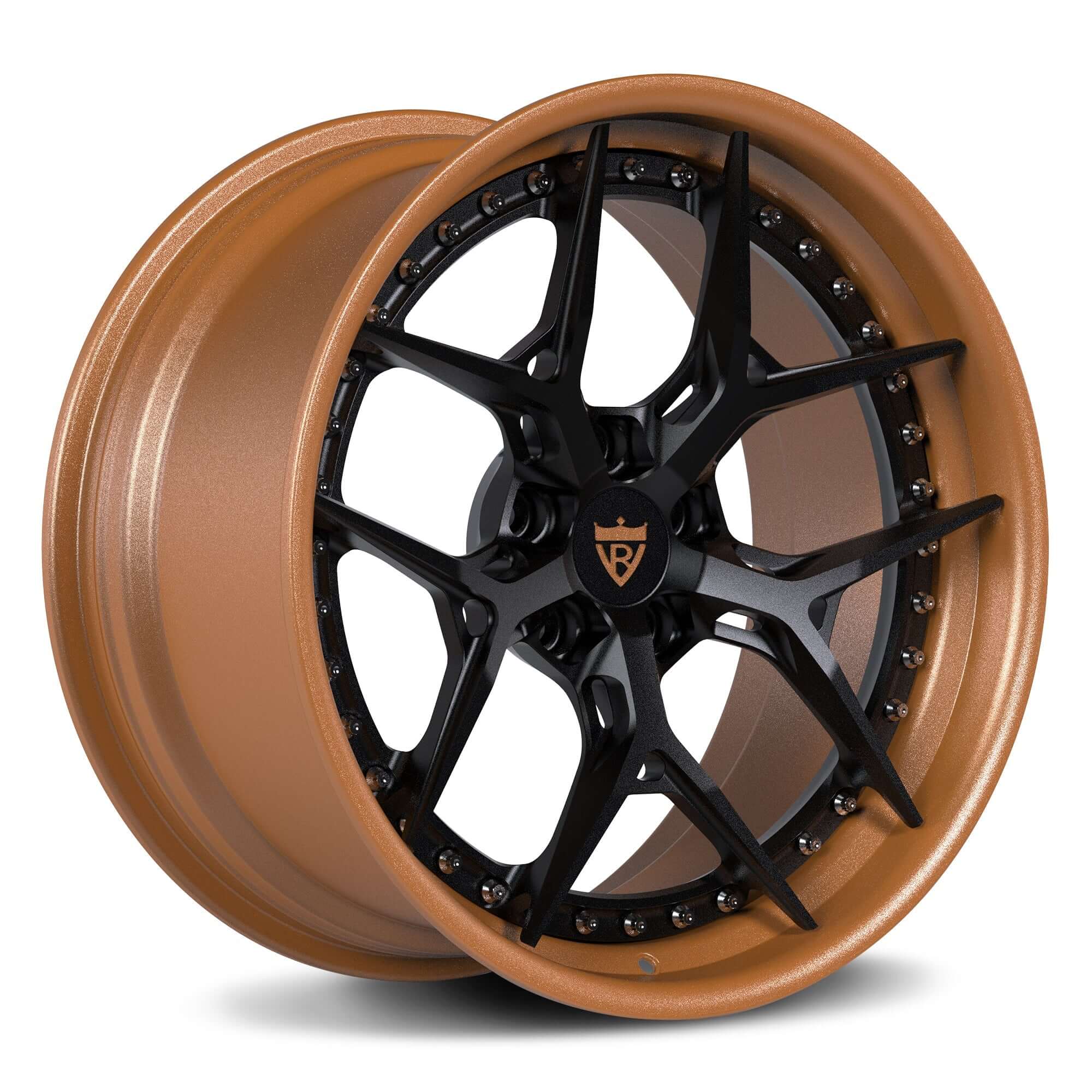 High-Performance 2-Piece Forged RV-DR08 Wheels custom built for Camaro ZL1