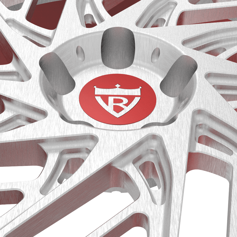 The brushing details of our custom forged 3-piece wheels RV-C13 Series-RVRN Forged-The Best Custom Forged Wheels Company for your ride.