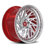 CUSTOM 3-PIECE FORGED CONCAVE DEEP DISH WHEELS: RV-C13