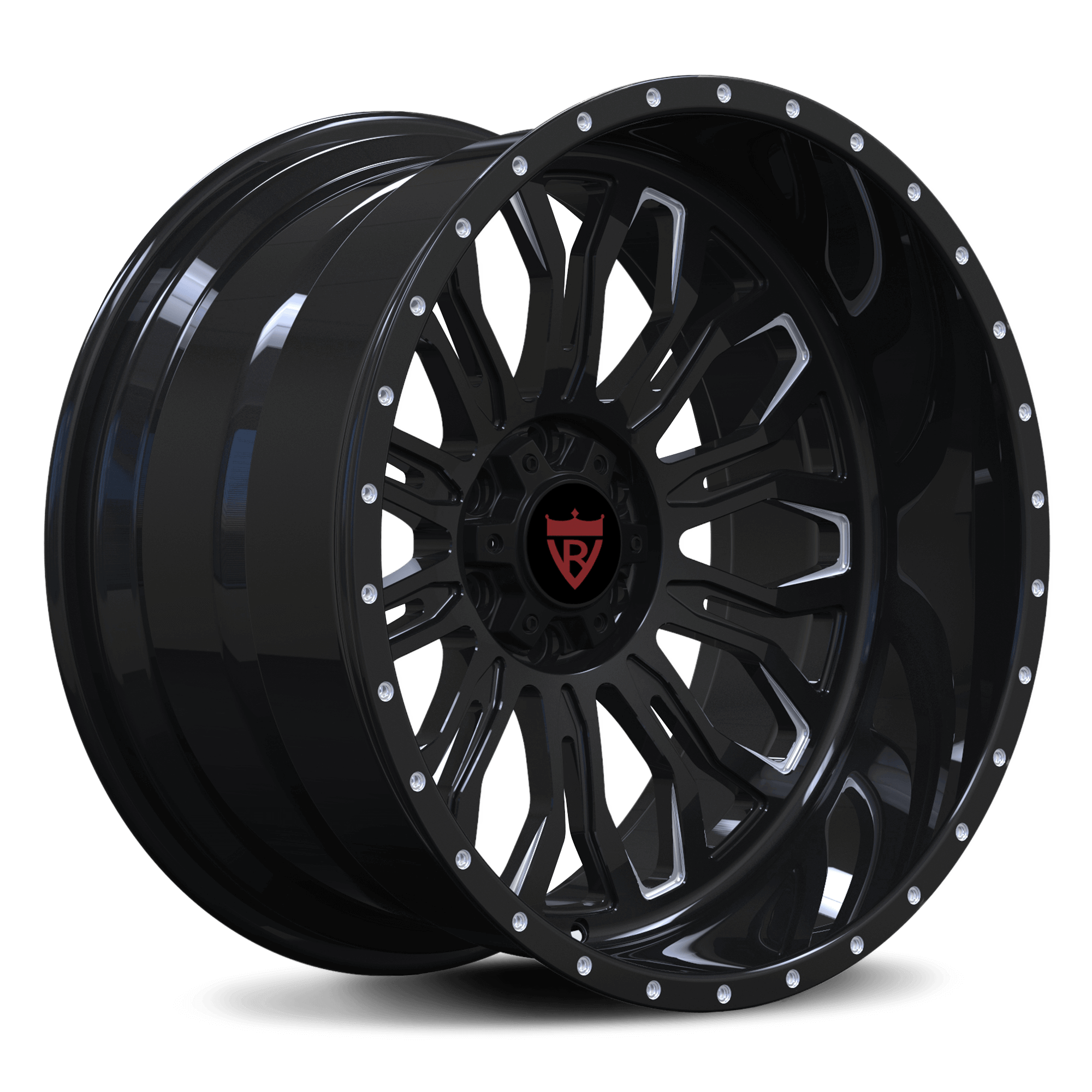 CUSTOM DEEP DISH FULLY MONOBLOCK FORGED WHEELS: RV-MC031 - RVRN WHEELS