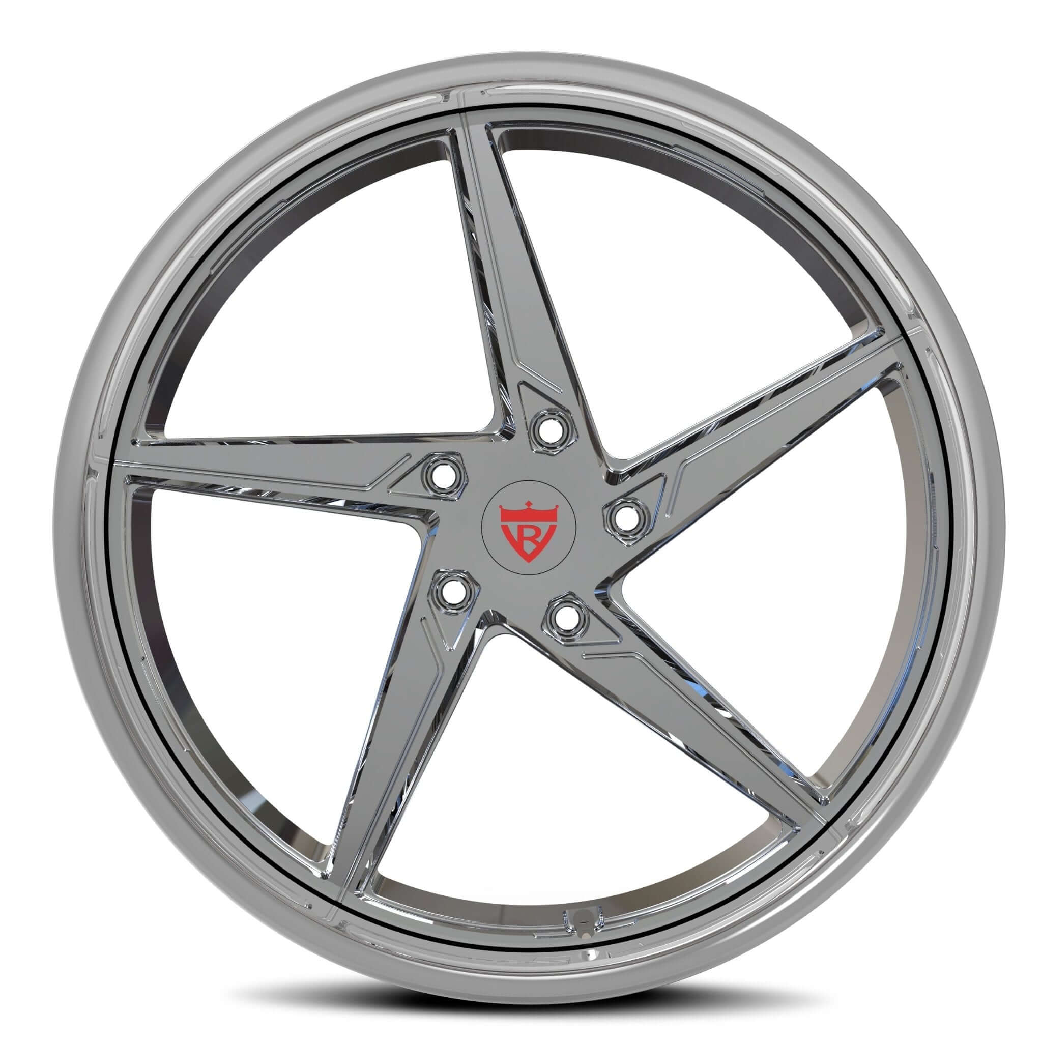 Staggered deep dish wheels on Porsche Cayman for optimal fitment and performance.