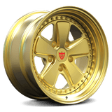 CUSTOM FORGED 2-PIECE 5 SPOKE DEEPP DISH CHROME WHEELS: RV-DV70 - RVRN WHEELS