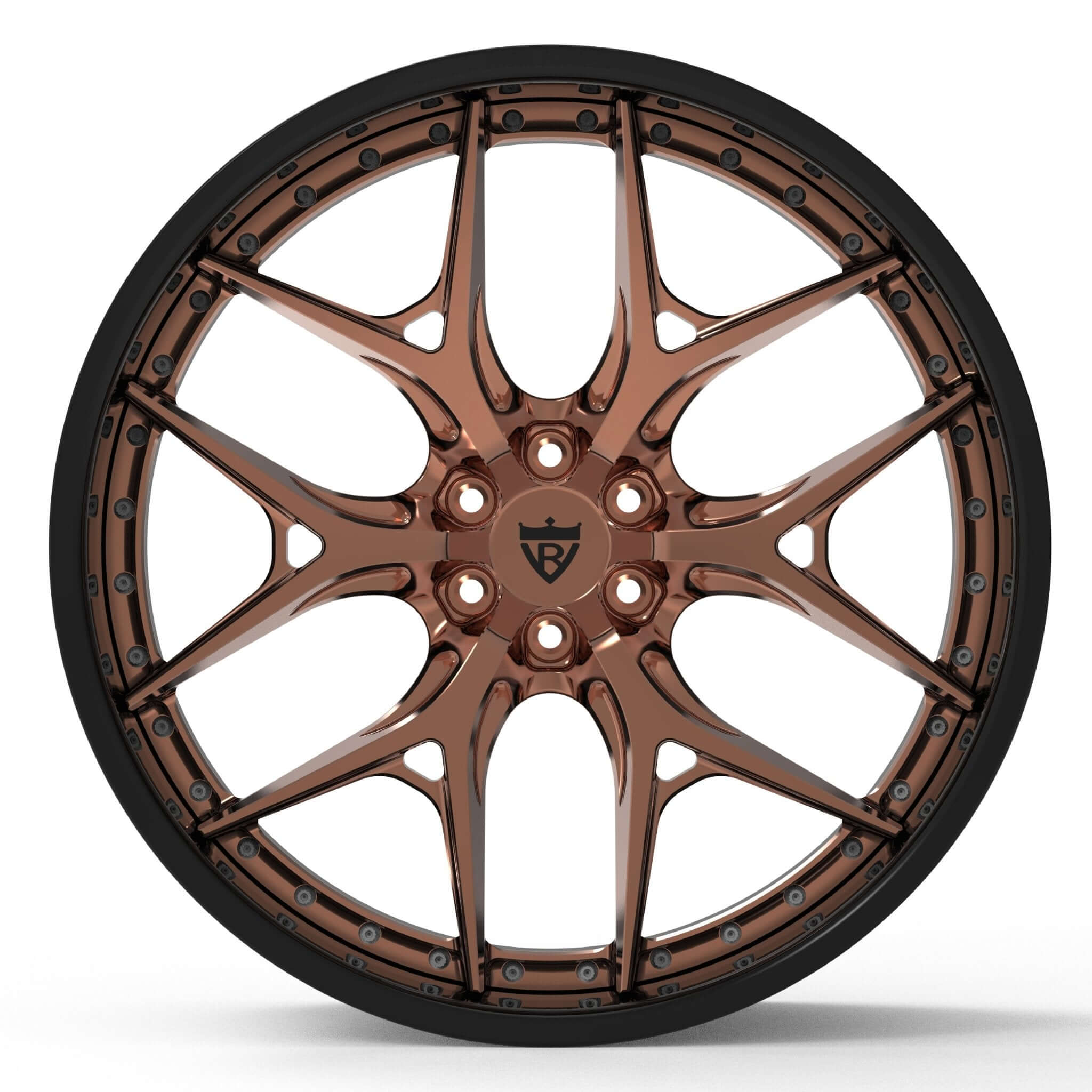 Custom Forged 2-Piece 6 Lugs Dodge Dakota Wheels: RV-DR08D - RVRN WHEELS