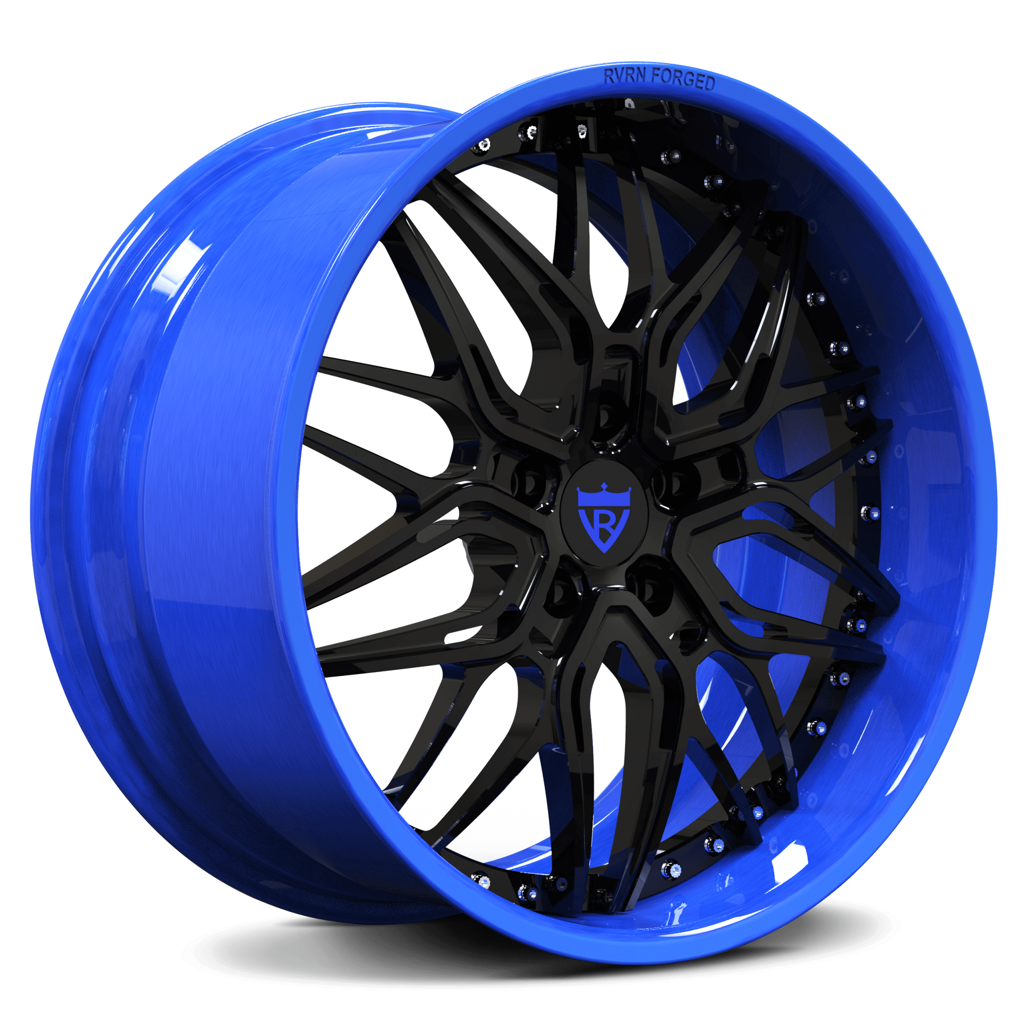CUSTOM FORGED 2-PIECE DEEP DISH BMW M3 WHEELS: RV-T081