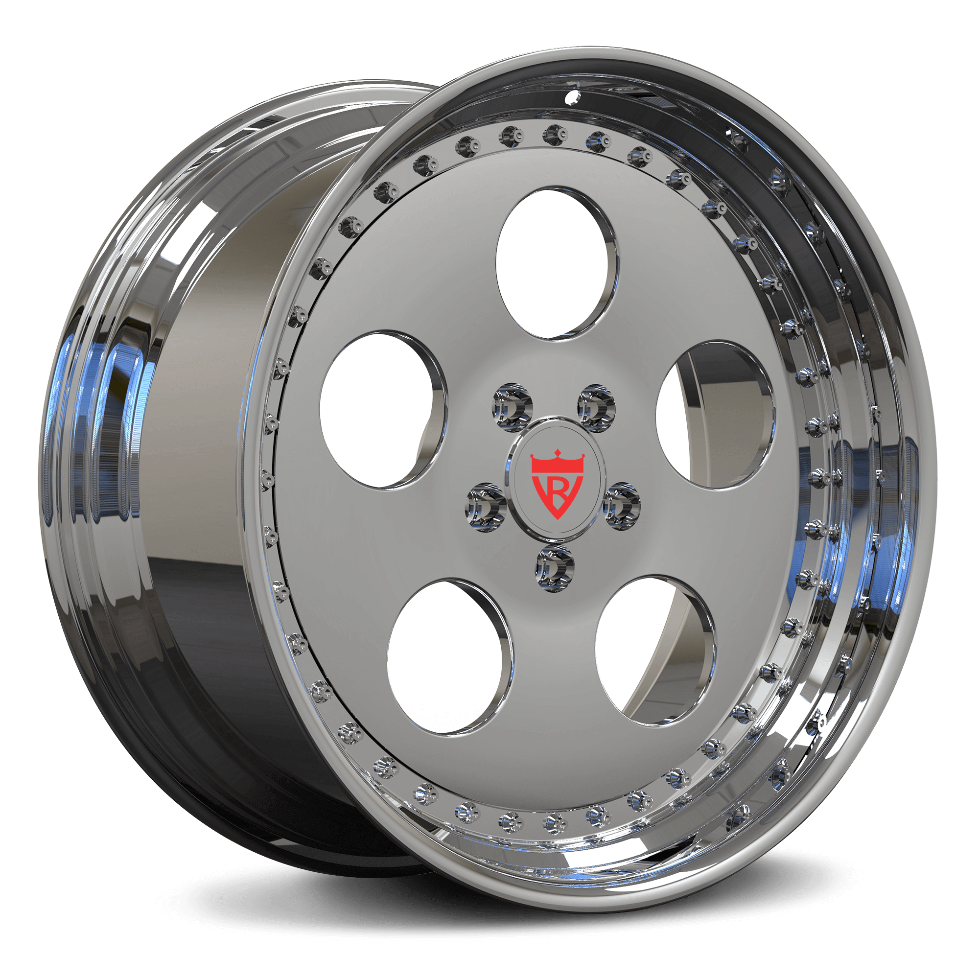 CUSTOM FORGED 2-PIECE OLD SCHOOL WHEELS SERIES: RV-DR18 - RVRN WHEELS
