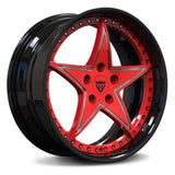 CUSTOM FORGED 2-PIECE STAR WHEELS SERIES: RV-DR02 - RVRN WHEELS