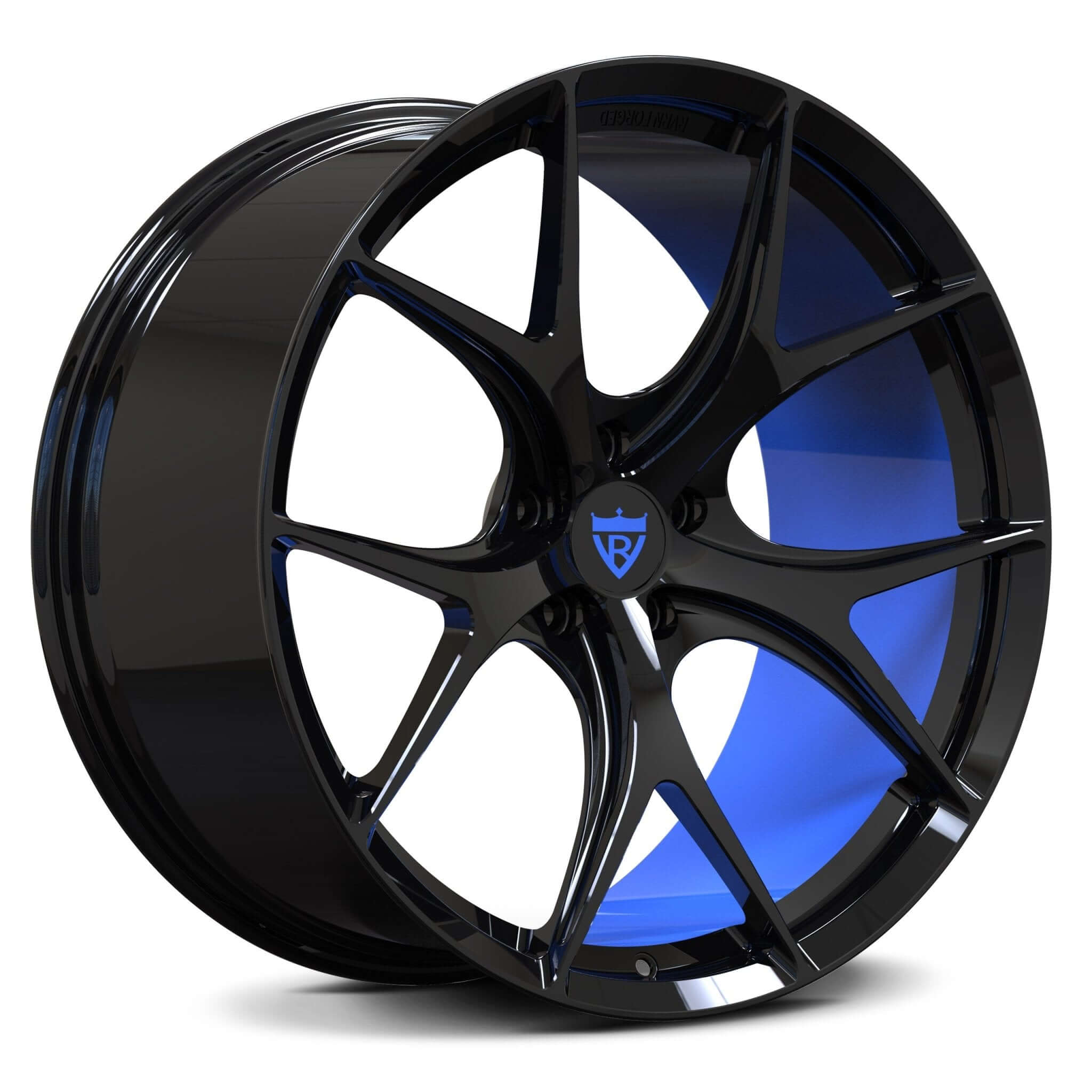 Rapid Blue RVRN RV-MR05 Concave Forged Wheels | Custom Corvette C8 Wheel Upgrade-Monoblock Rims Series