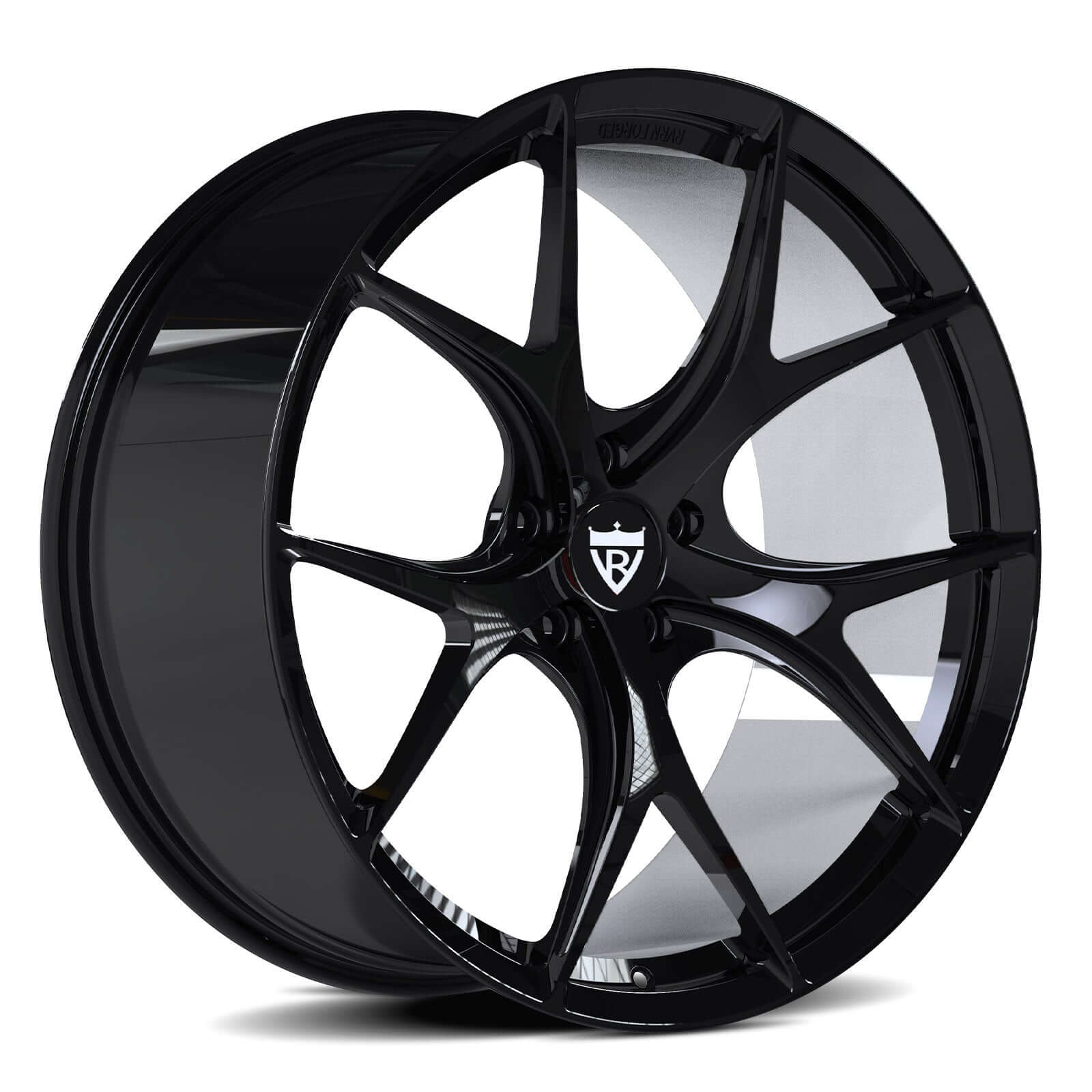White Black forged performance rims for any vehicle, CUSTOM FORGED MONOBLOCK CONCAVE WHEELS: RV-MR05 - RVRN WHEELS