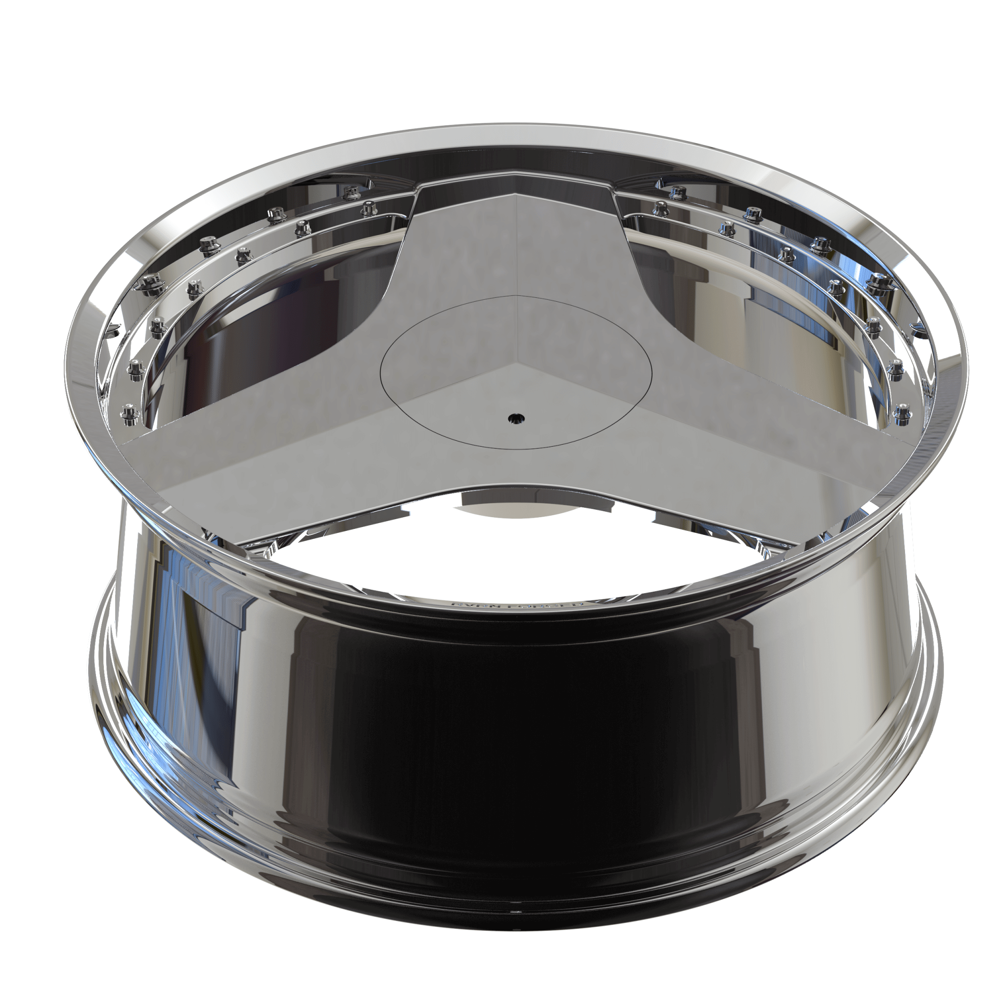 CUSTOM FORGED MONOBLOCK OLD SCHOOL MUSCLE CAR WHEELS SERIES: RV-MC33 - RVRN WHEELS