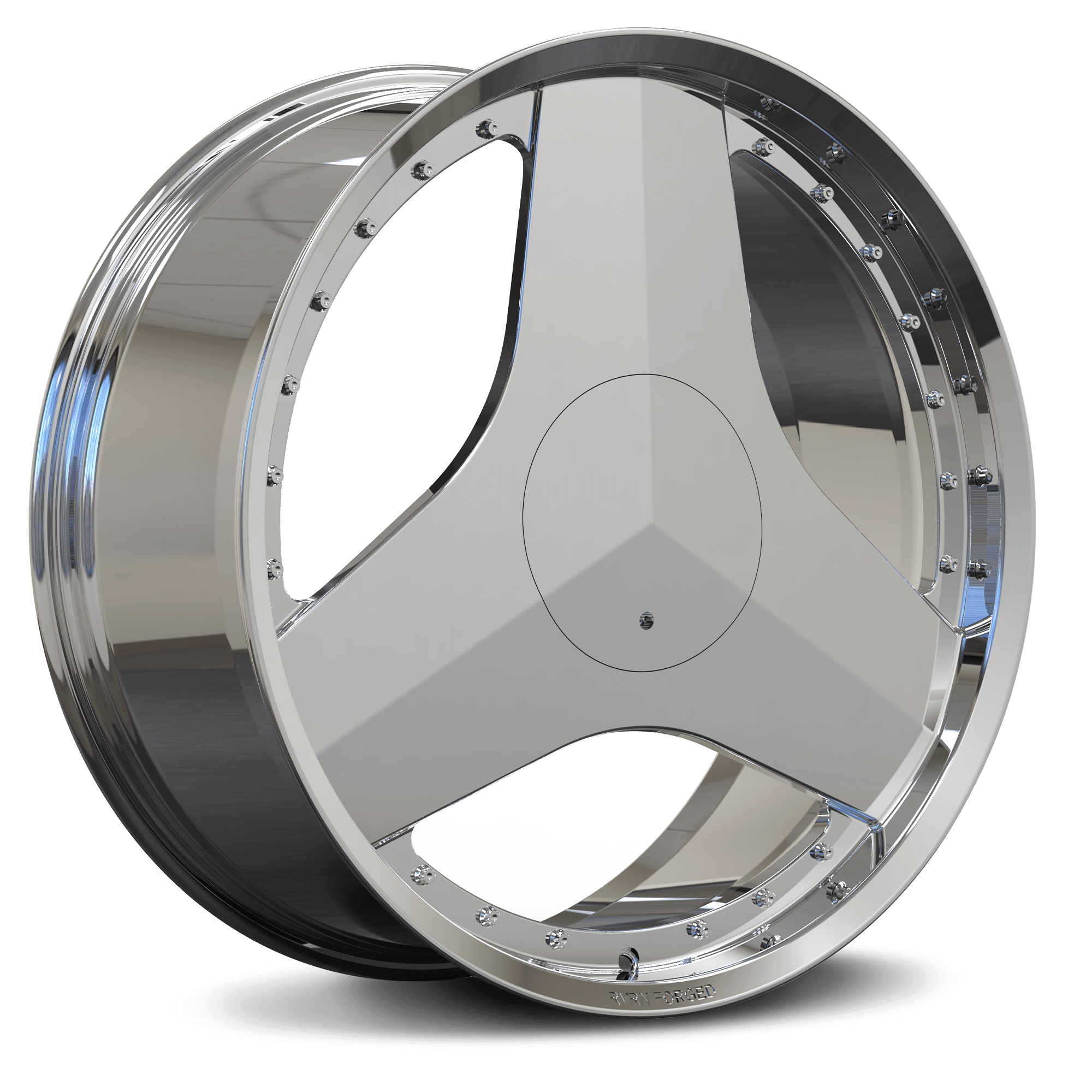 CUSTOM FORGED MONOBLOCK OLD SCHOOL MUSCLE CAR WHEELS SERIES: RV-MC33 - RVRN WHEELS