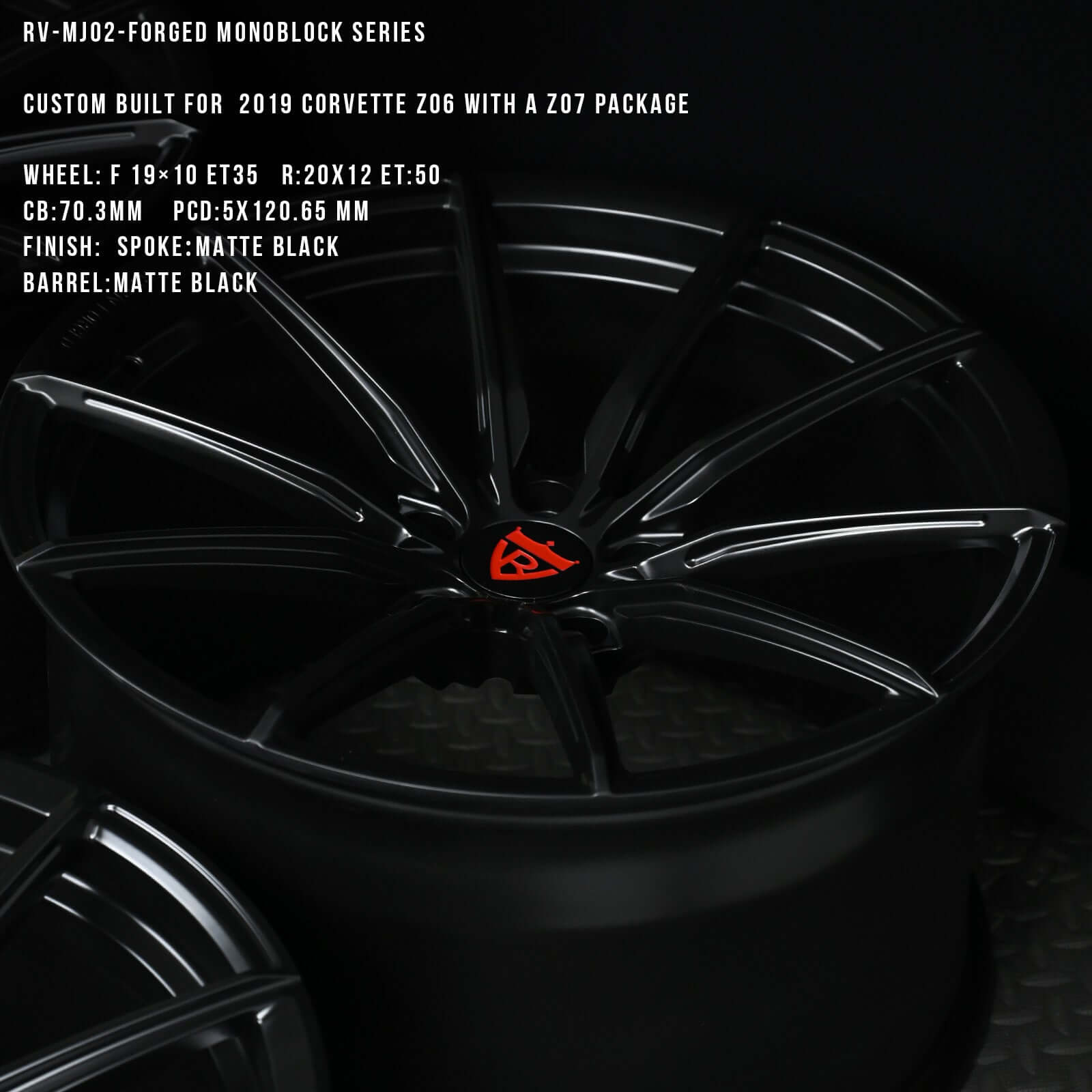 CUSTOM FORGED MONOBLOCK WHEELS: RV-MJ02 - RVRN WHEELS