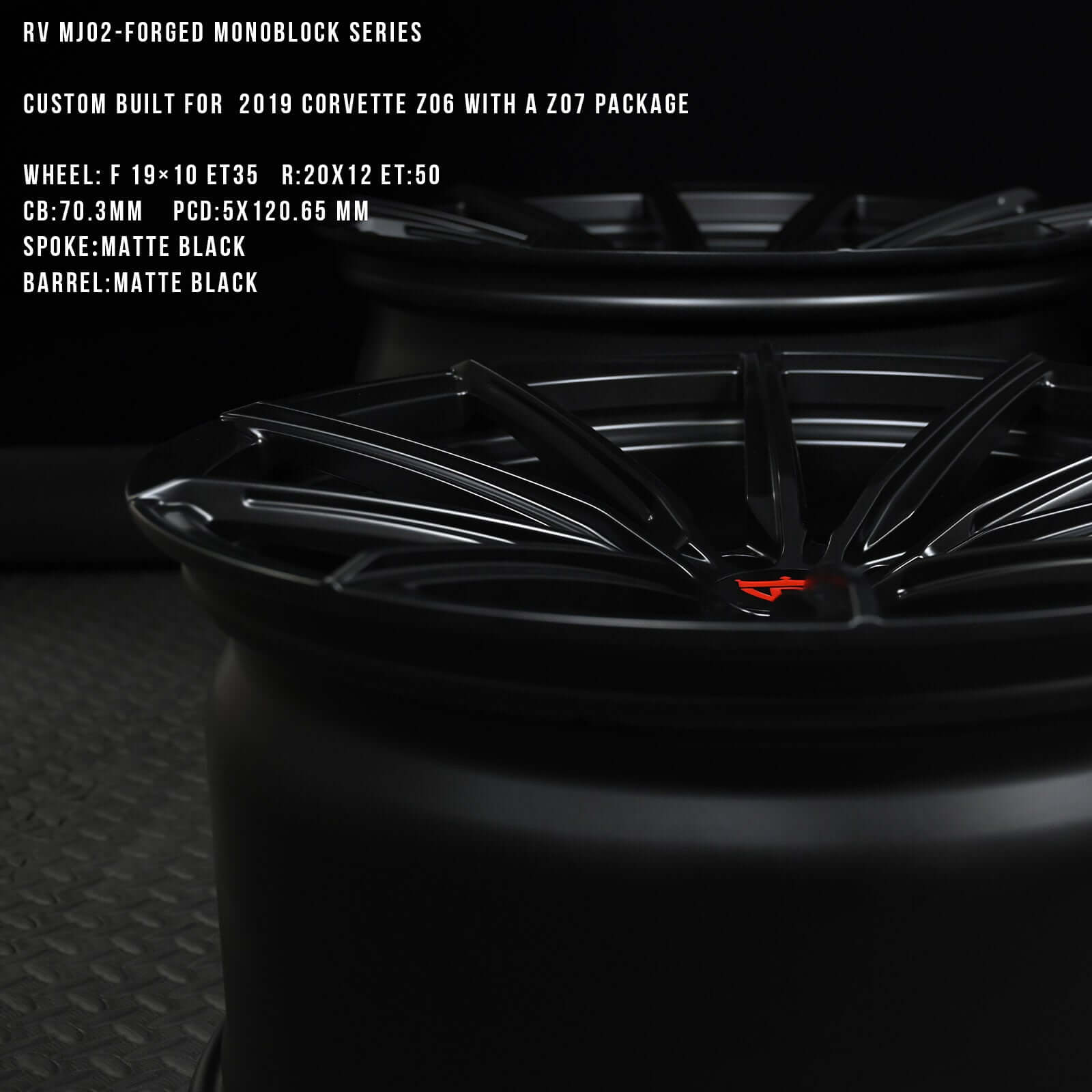 CUSTOM FORGED MONOBLOCK WHEELS: RV-MJ02 - RVRN WHEELS