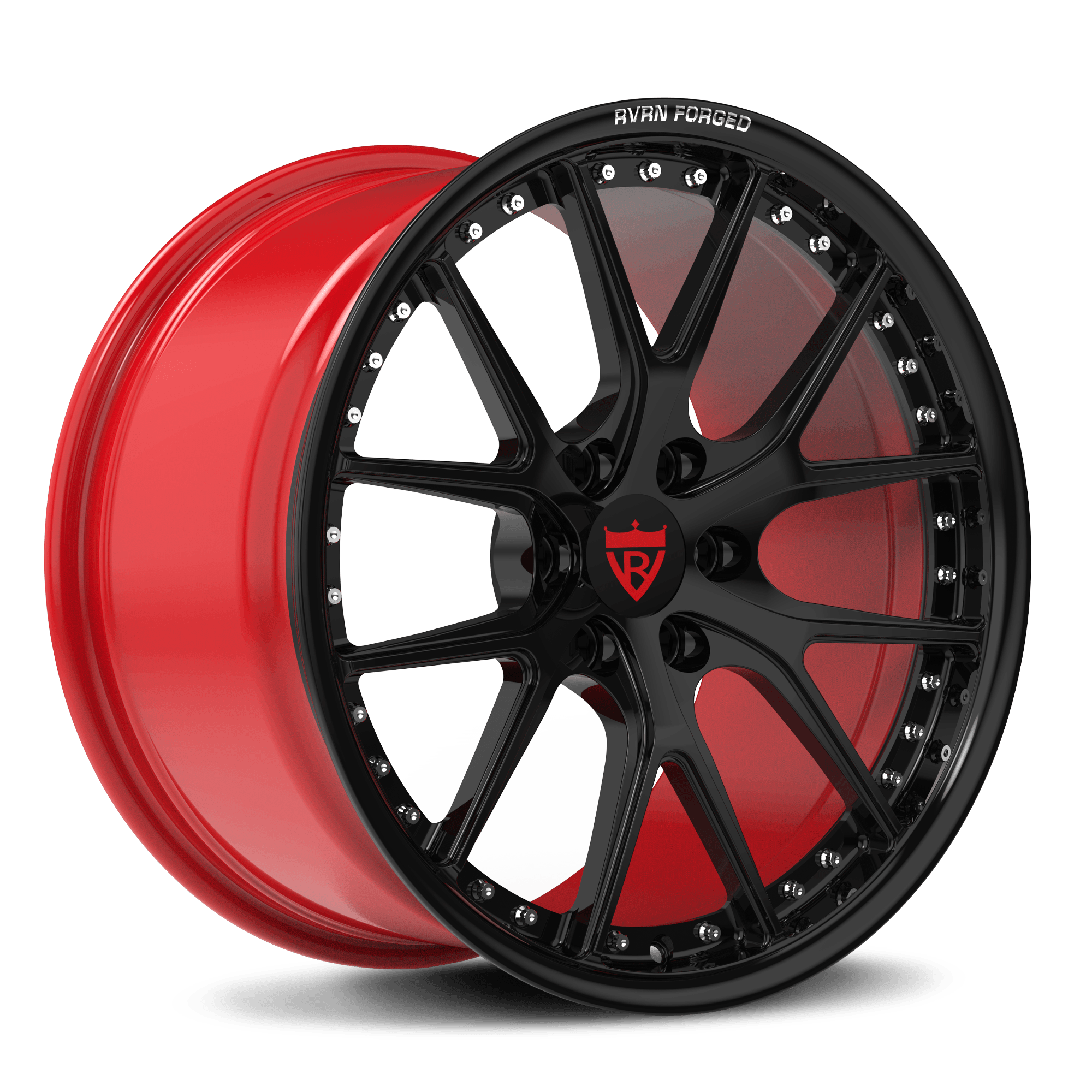 Custom forged monoblock wheel RV-MD03 for Dodge Viper featuring a lightweight, robust design optimized for durability and performance.