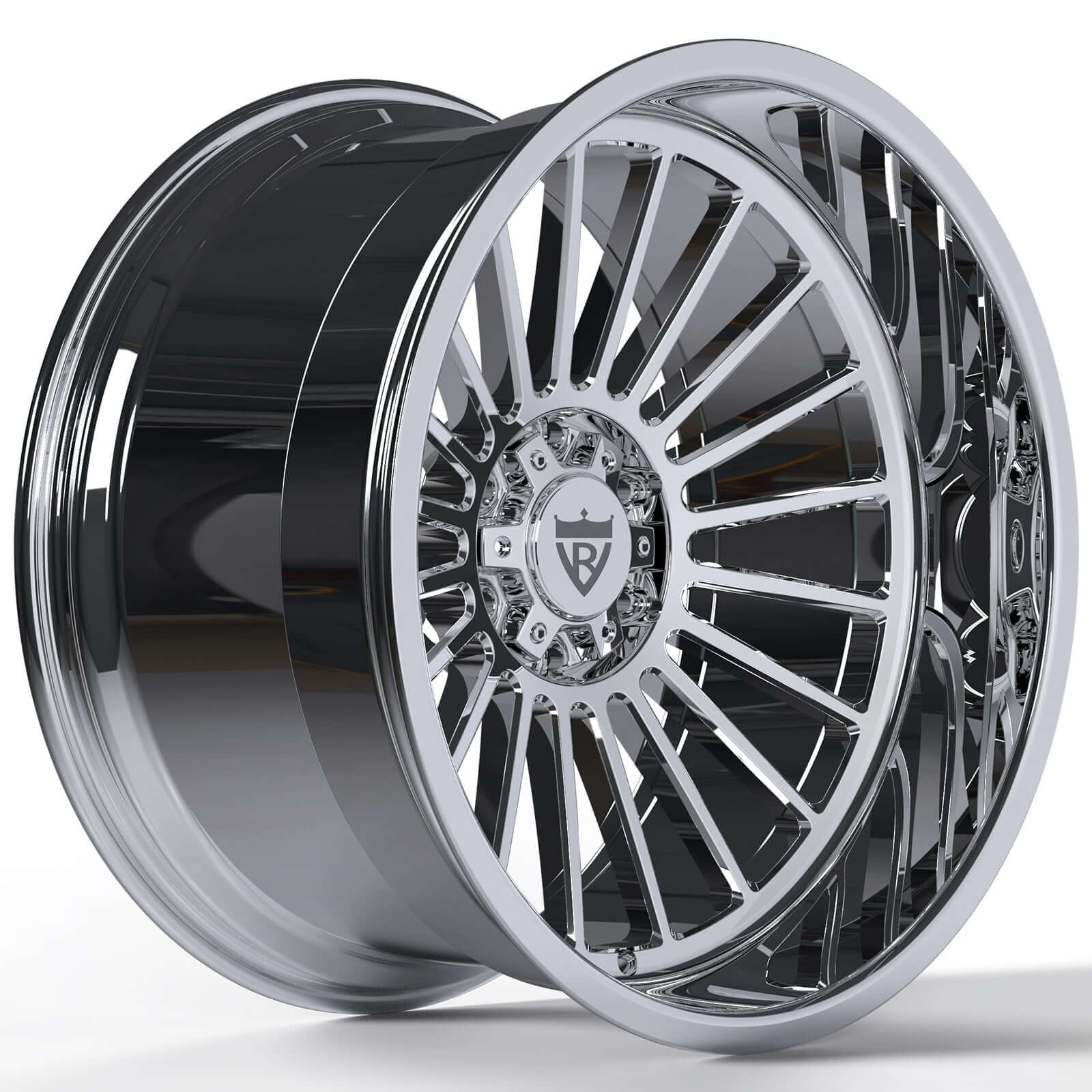 black chrome wheels for trucks-RV-HR88 RVRN Custom forged monoblock deep lip wheels series-custom per order