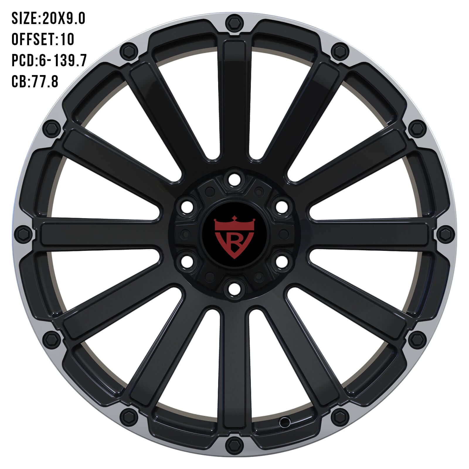 DODGE RAM FORGED WHEELS SERIES: RV-MD022 - RVRN WHEELS