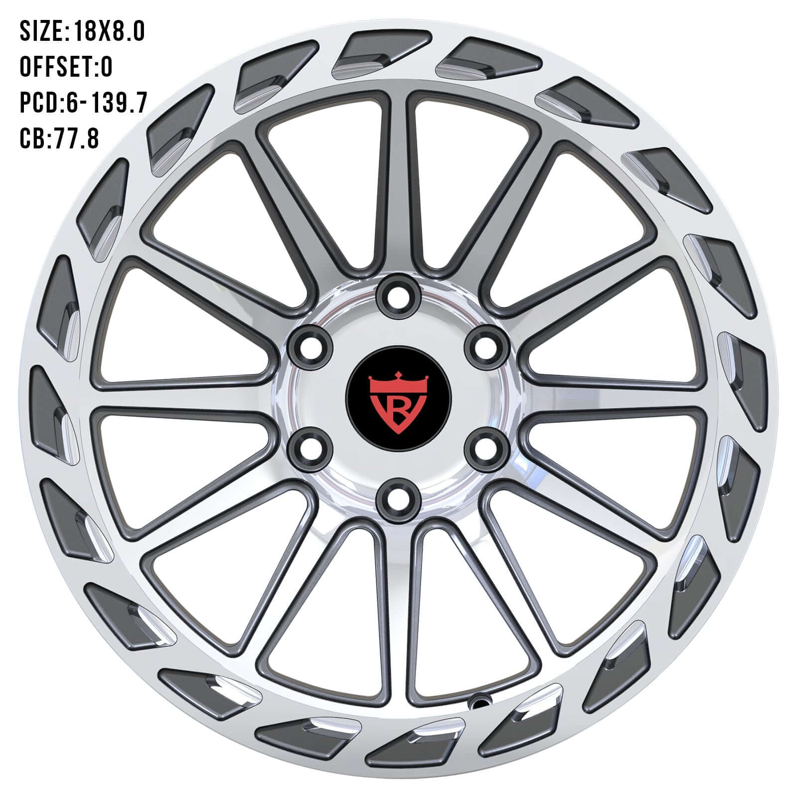DODGE RAM FORGED WHEELS SERIES: RV-MD023 - RVRN WHEELS