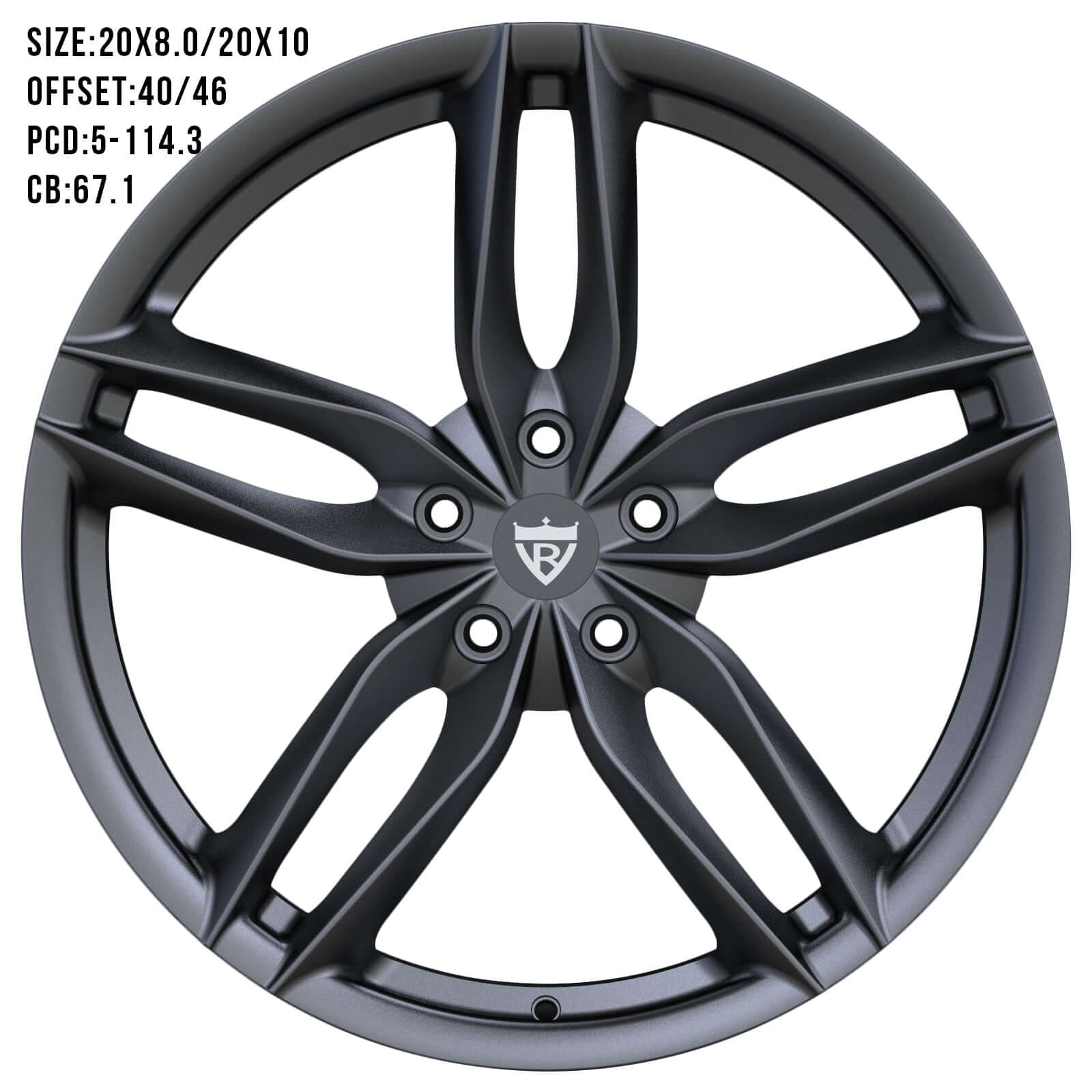 FERRARI FLL12 FORGED WHEELS SERIES: RV-MF12 - RVRN WHEELS