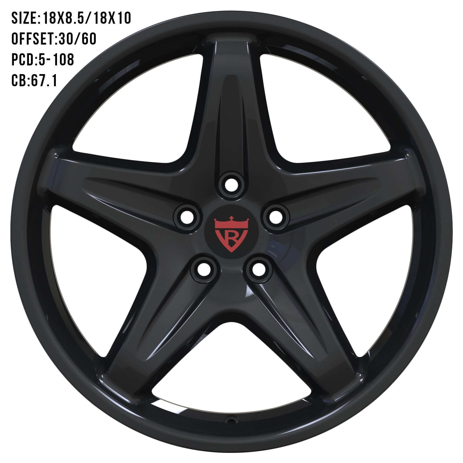 FERRARI FLL13B FORGED WHEELS SERIES: RV-MF13 - RVRN WHEELS