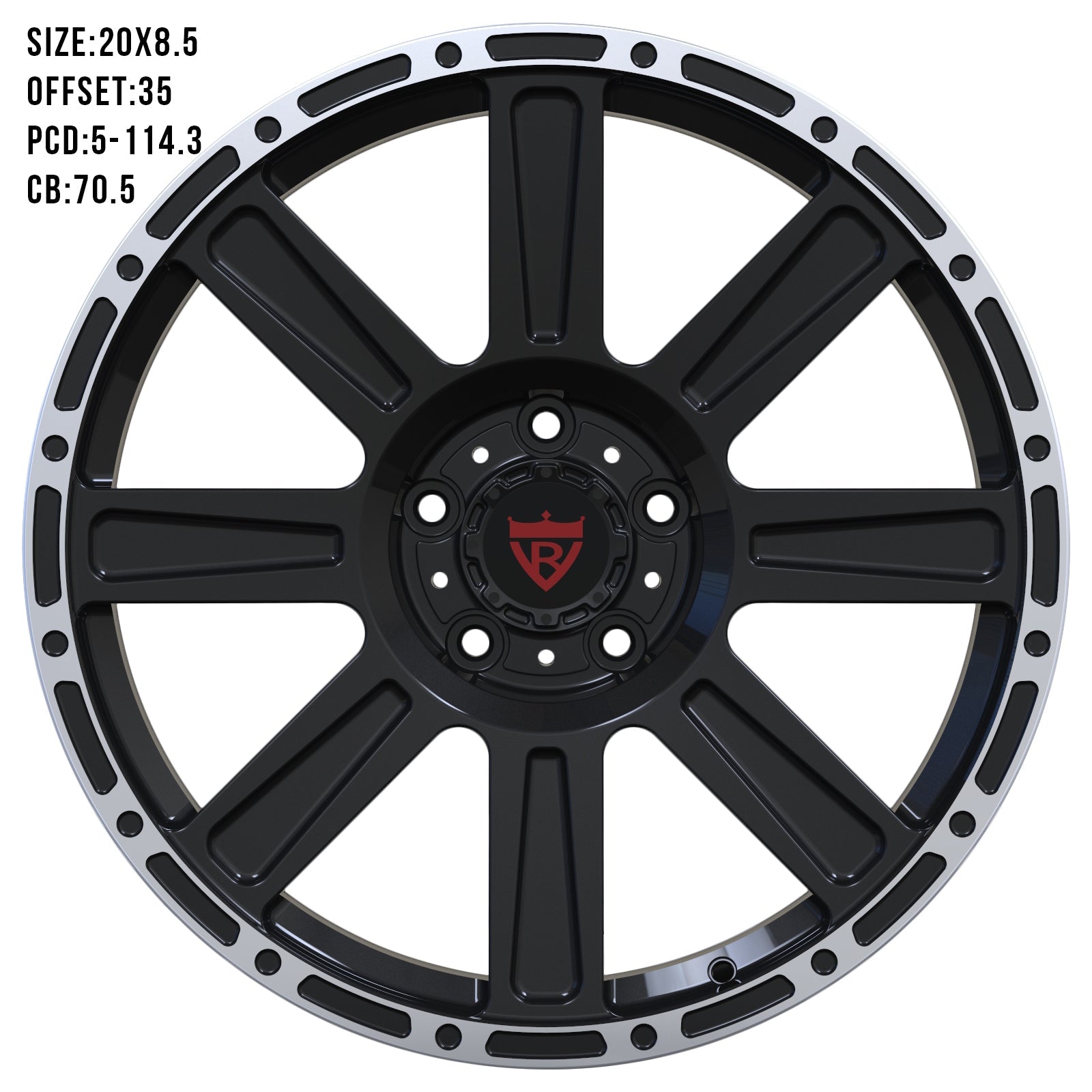 FORD EXPLORE FORGED WHEELS SERIES: RV-MF141 - RVRN WHEELS
