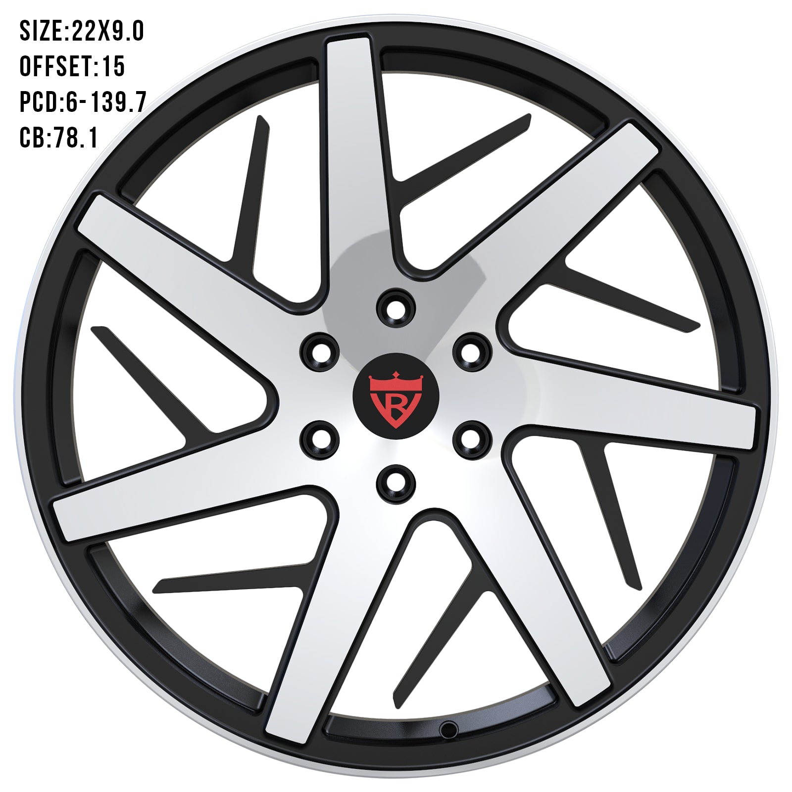 GMC SIERRA FORGED WHEELS SERIES: RV-MG121 - RVRN WHEELS