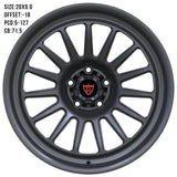 JEEP WANGLER A257 FORGED WHEELS SERIES: RV-MJ257 - RVRN WHEELS