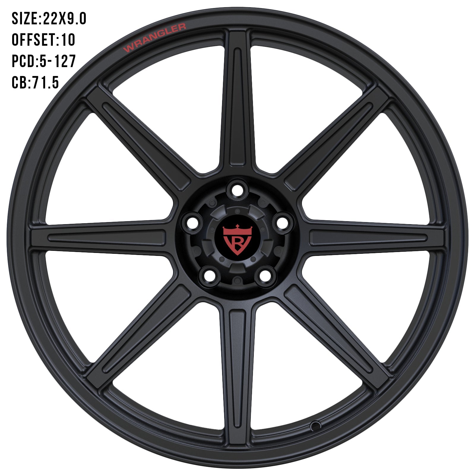 JEEP WRANGLER JEEP20 FORGED WHEELS SERIES: RV-MJ20 - RVRN WHEELS