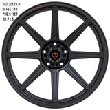 JEEP WRANGLER JEEP20 FORGED WHEELS SERIES: RV-MJ20 - RVRN WHEELS