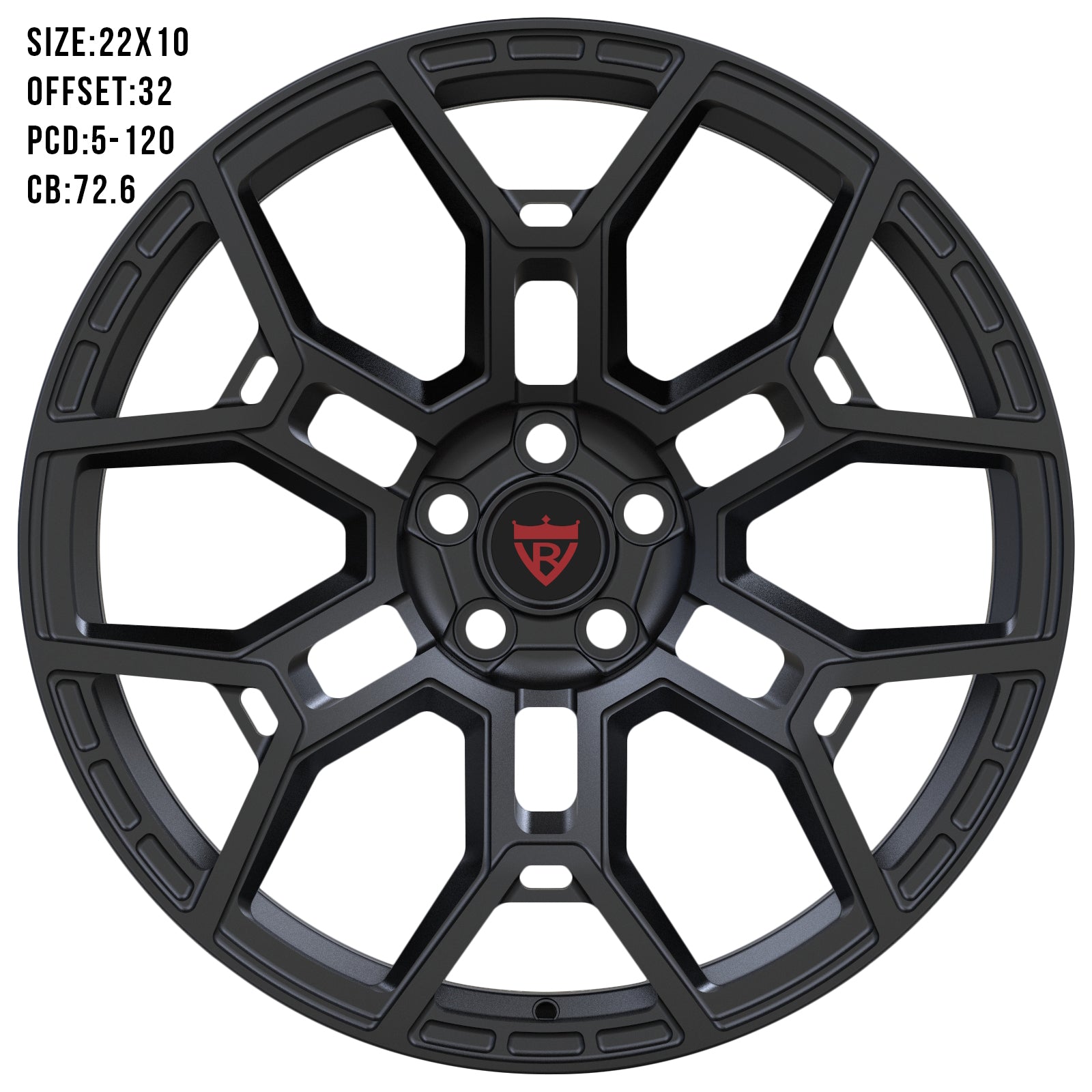 LAND ROVER DEFENDER Y1204 FORGED WHEELS SERIES: RV-ML120 - RVRN WHEELS