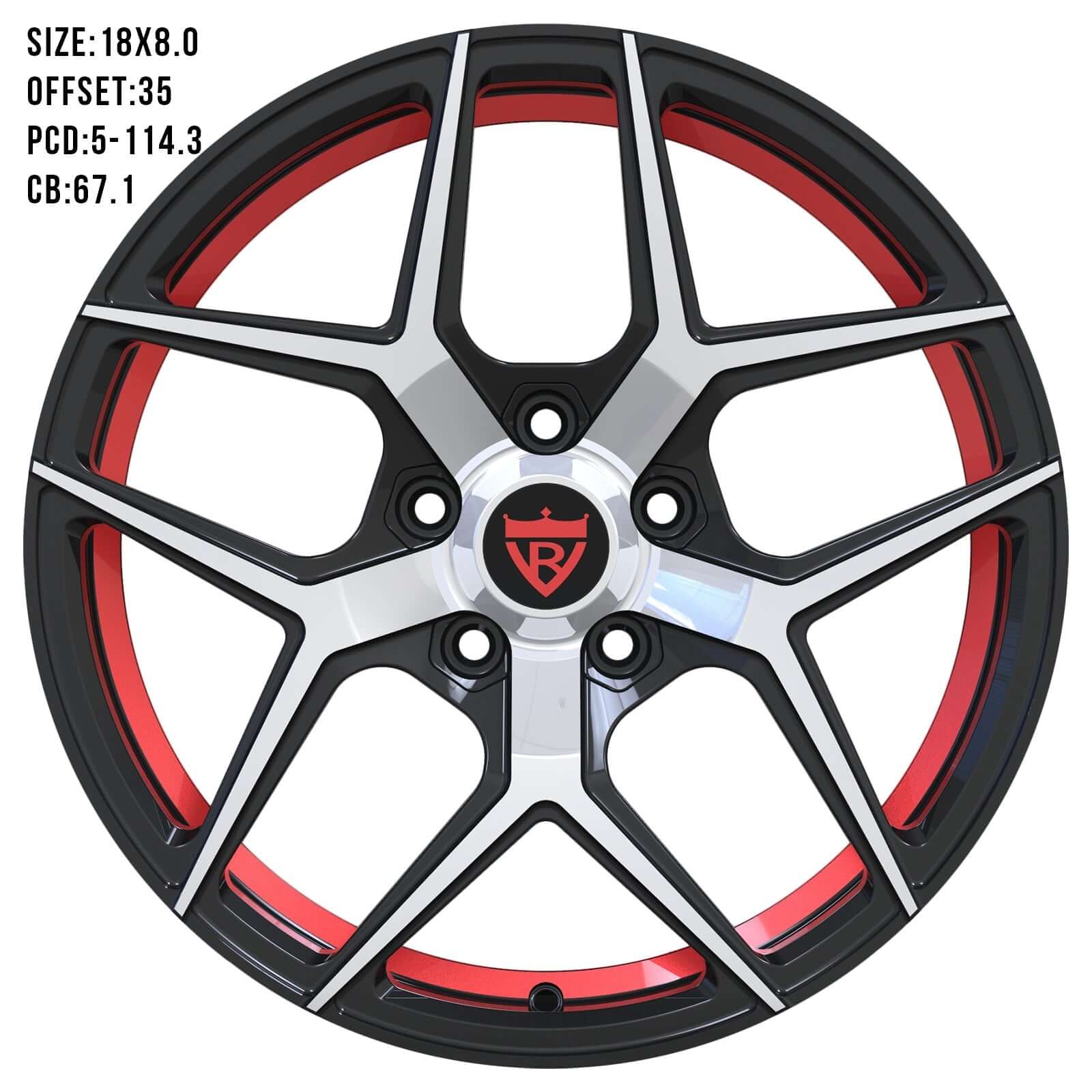 MAZDA CX 5 FORGED WHEELS SERIES: RV-MM181 - RVRN WHEELS