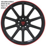 MERCEDES BENZ GLE BC669 FORGED WHEELS SERIES: RV-MM669 - RVRN WHEELS