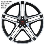 Mercedes Benz GLE G083 FORGED WHEELS SERIES: RV-MM083 - RVRN WHEELS