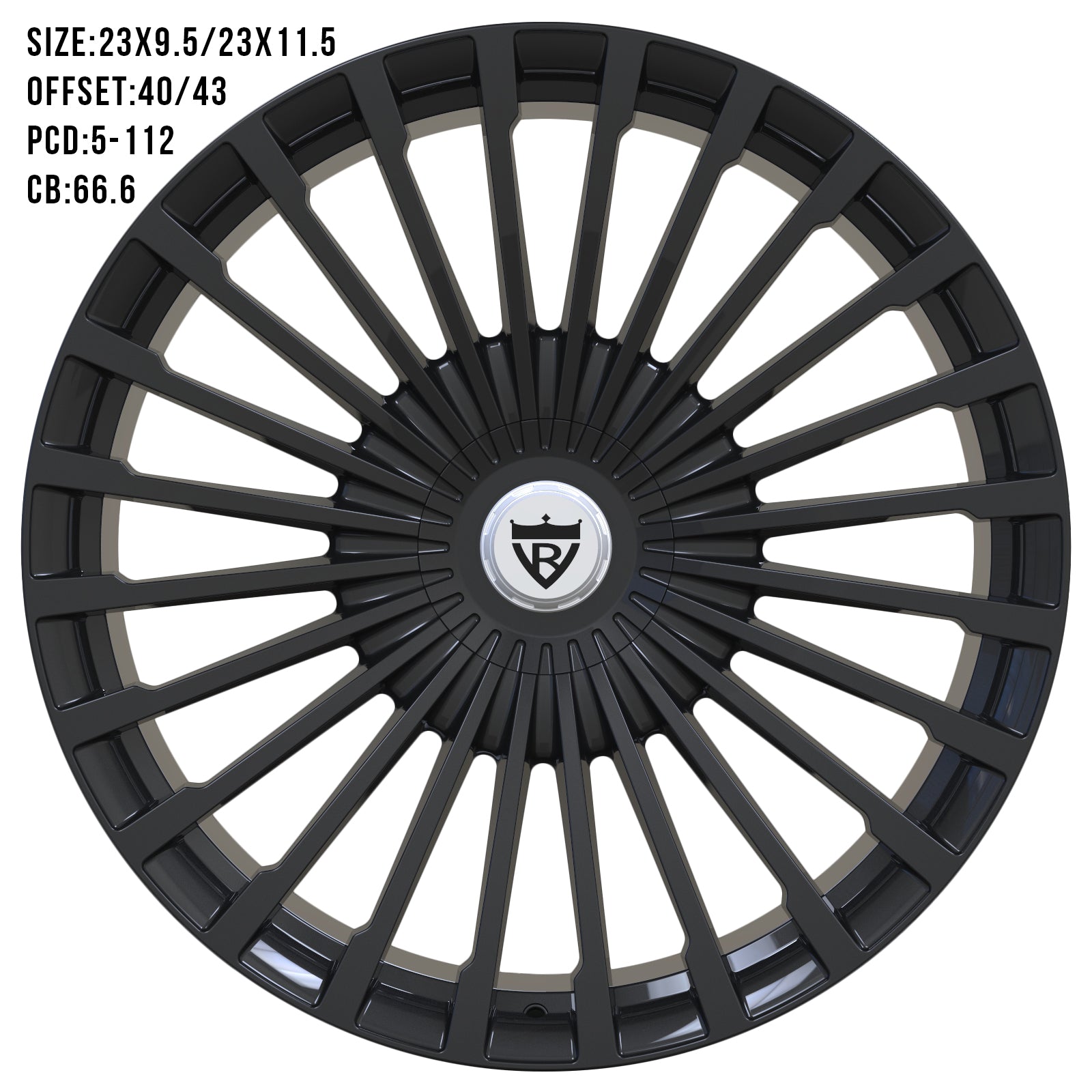 MERCEDES BENZ GLS BC613B FORGED WHEELS SERIES: RV-MM613 - RVRN WHEELS