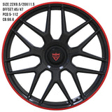MERCEDES BENZ GLS SERIES BC231V FORGED WHEELS SERIES: RV-MM185 - RVRN WHEELS