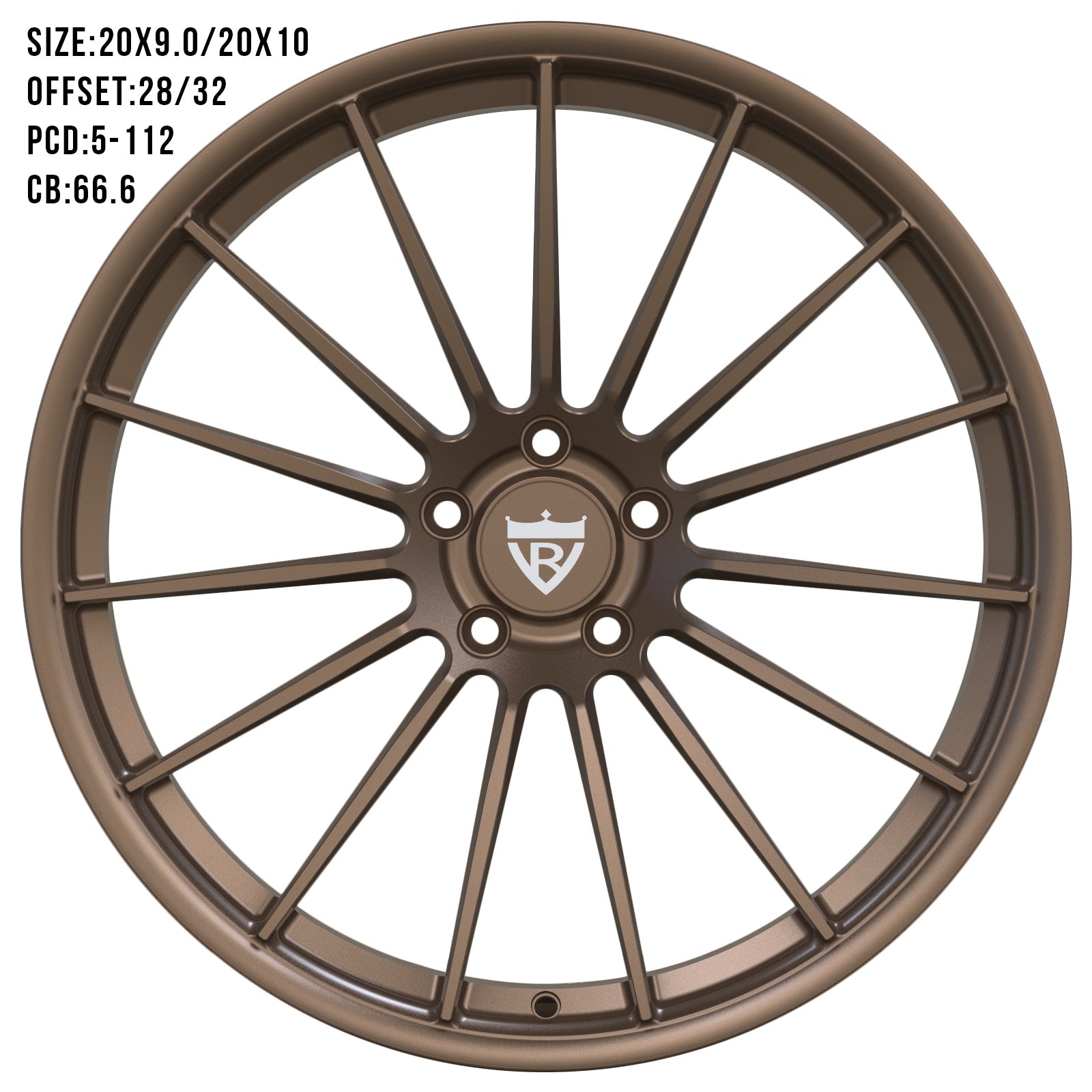 MERCEDES BENZ S-CLASS F177 S320 W222FORGED WHEELS SERIES: RV-MM177 - RVRN WHEELS