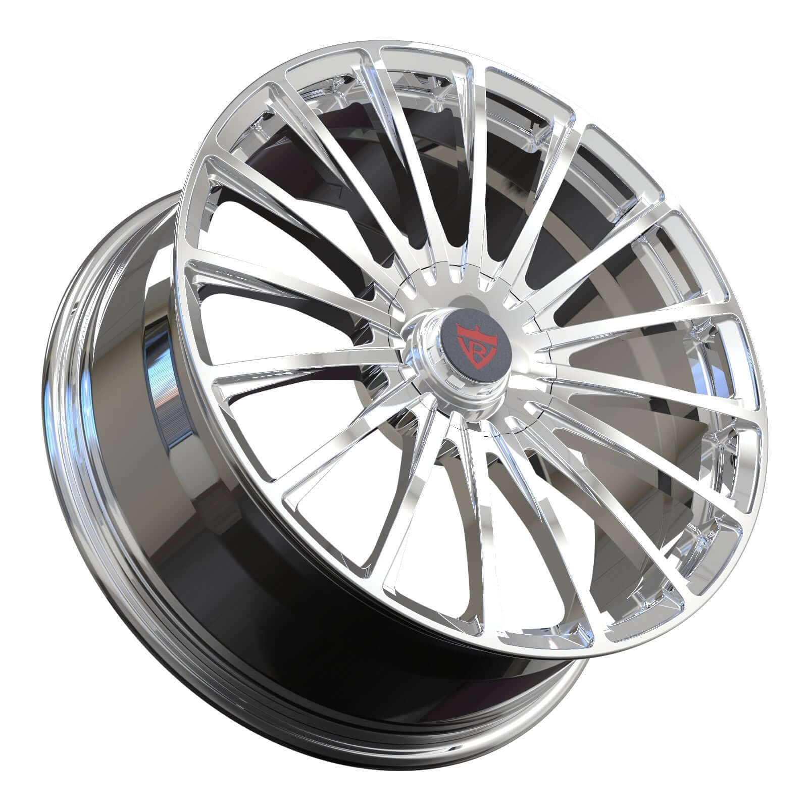 Custom forged monoblock wheels by RVRN for Mercedes Benz, built for performance and luxury car enthusiasts