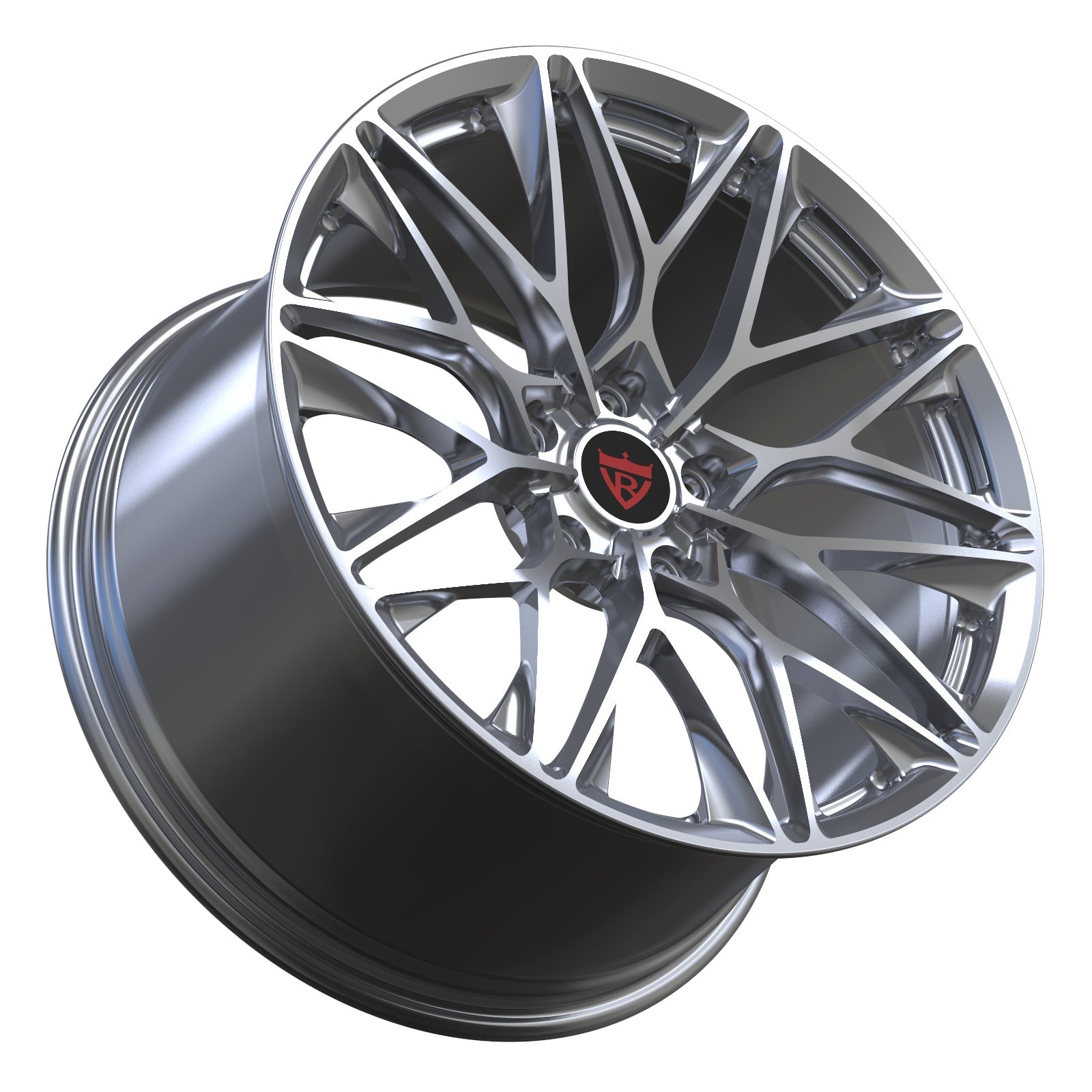 Custom forged monoblock RV-MP184 wheels for Porsche, showcasing a sleek design and premium finish.