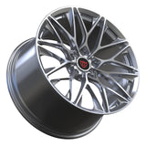 Custom forged monoblock RV-MP184 wheels for Porsche, showcasing a sleek design and premium finish.