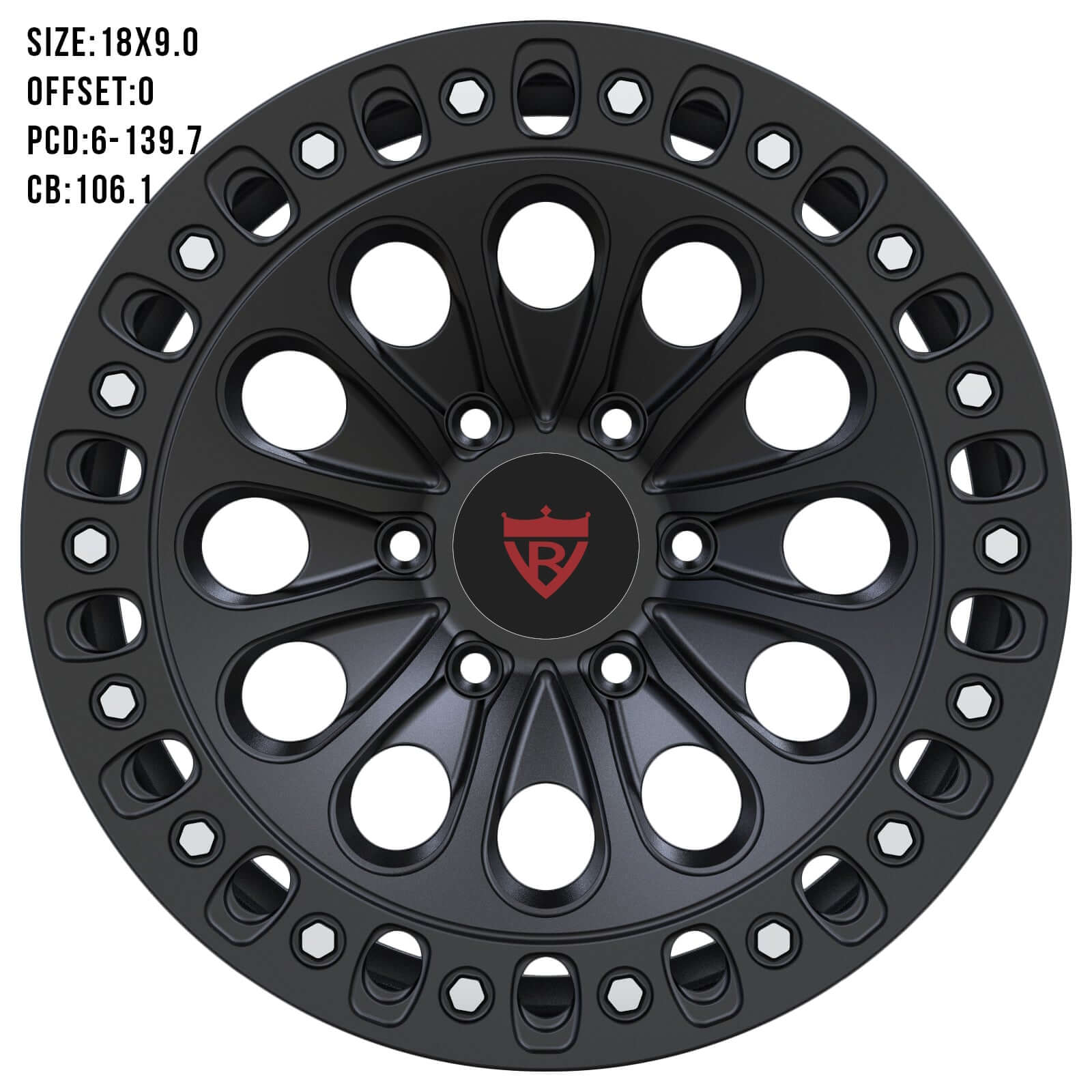 TOYOTA FJ A352 GX460 FORGED WHEELS SERIES: RV-MT352 - RVRN WHEELS
