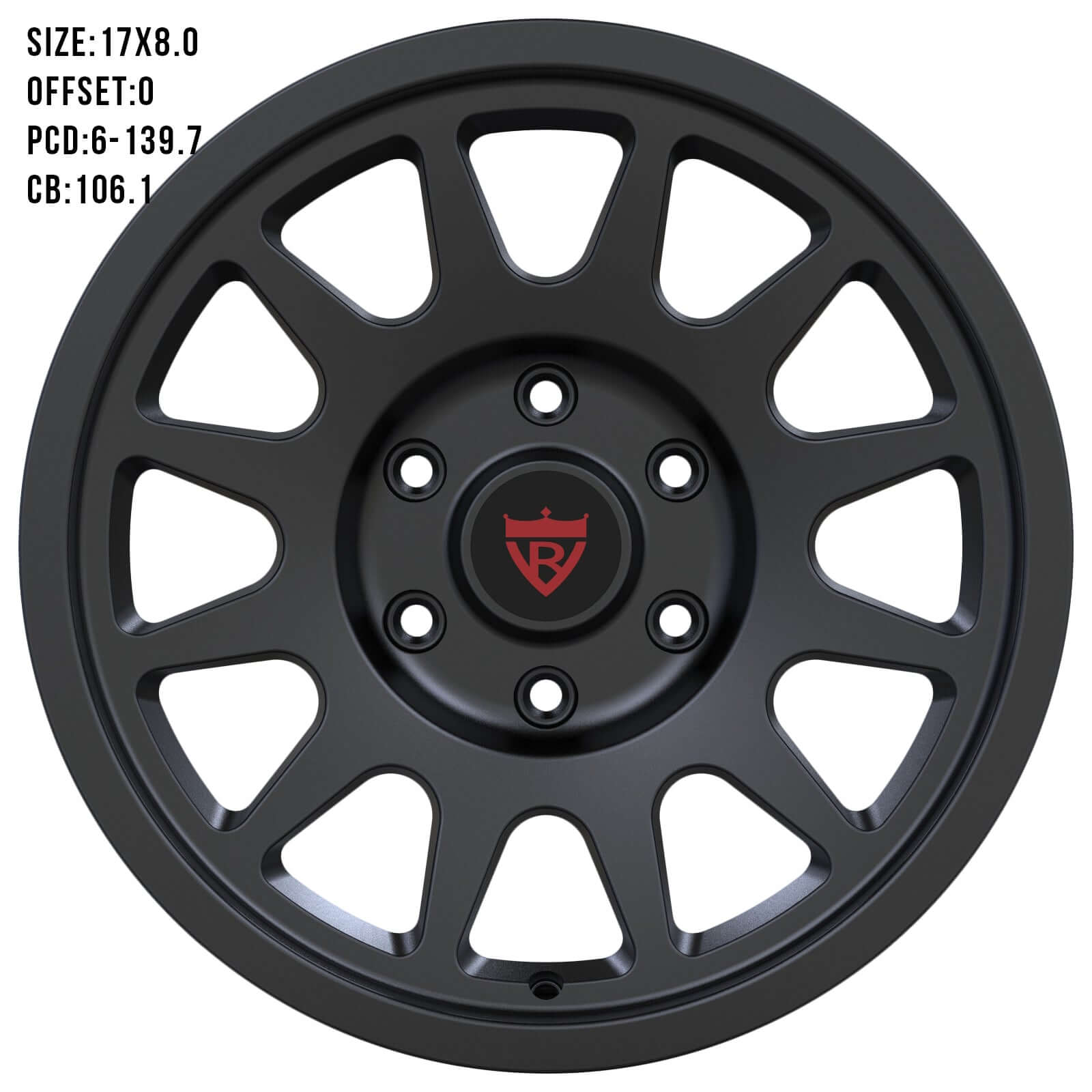 TOYOTA FJ ZP-91 FORGED WHEELS SERIES: RV-MT91 - RVRN WHEELS
