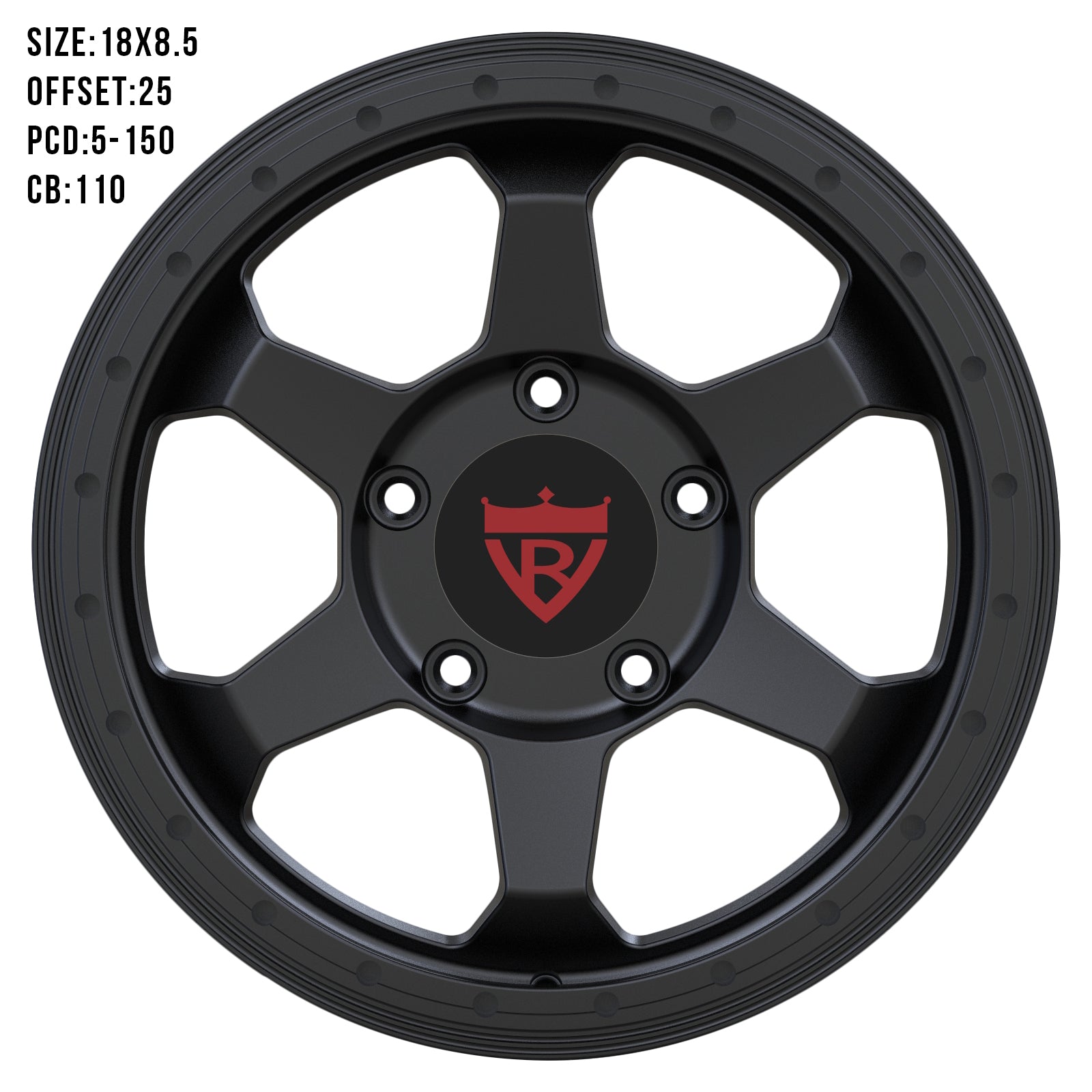 TOYOTA LAND CRUSIER FT-316 FORGED WHEELS SERIES: RV-MT316 - RVRN WHEELS