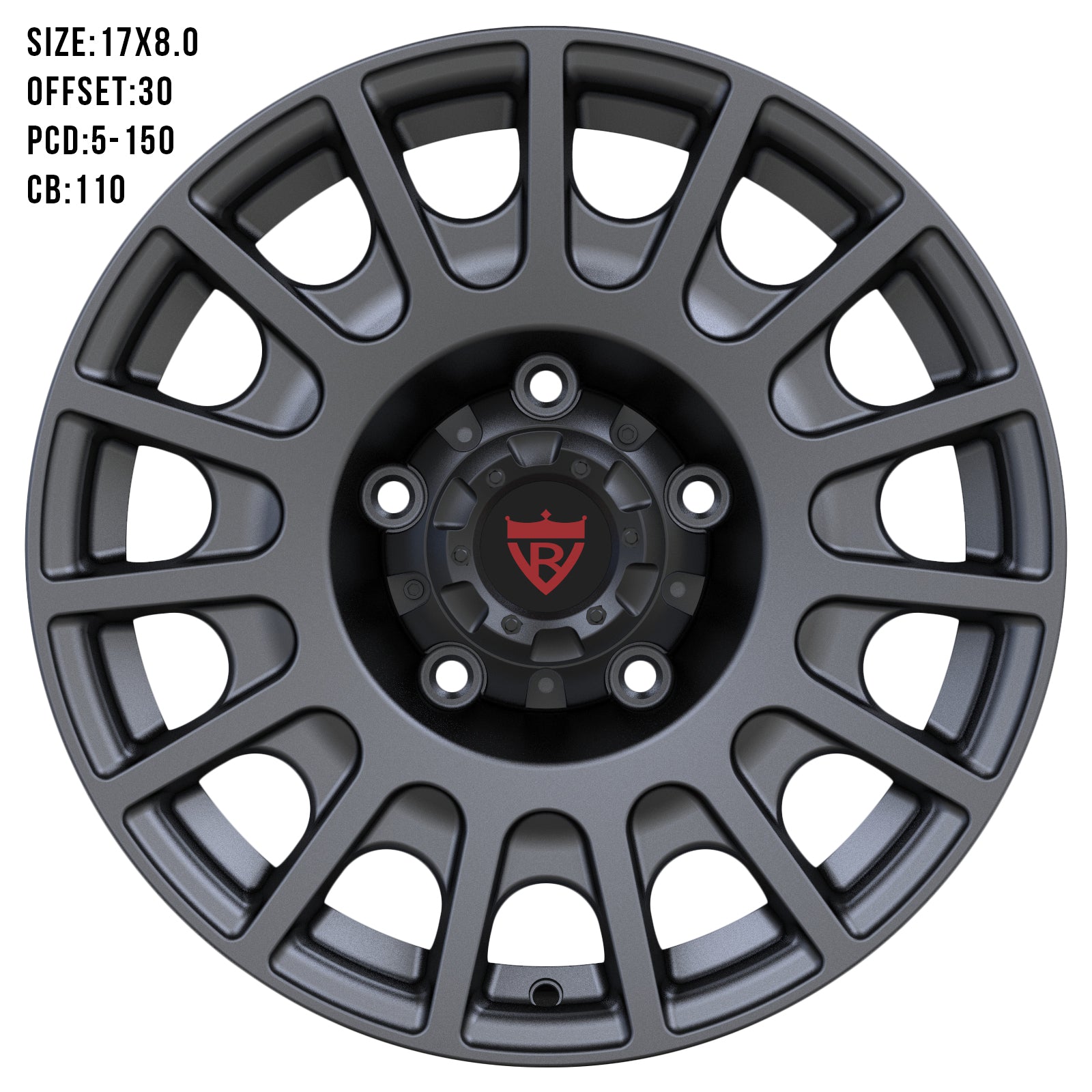 TOYOTA LAND CRUSIER FT400 FORGED WHEELS SERIES: RV-MT400 - RVRN WHEELS