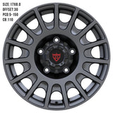 TOYOTA LAND CRUSIER FT400 FORGED WHEELS SERIES: RV-MT400 - RVRN WHEELS