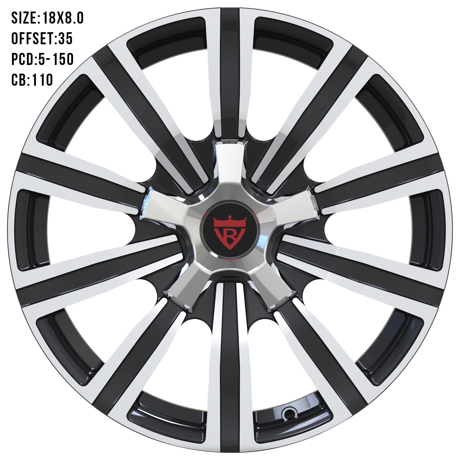 TOYOTA LAND CRUSIER FT426 FORGED WHEELS SERIES: RV-MT426 - RVRN WHEELS
