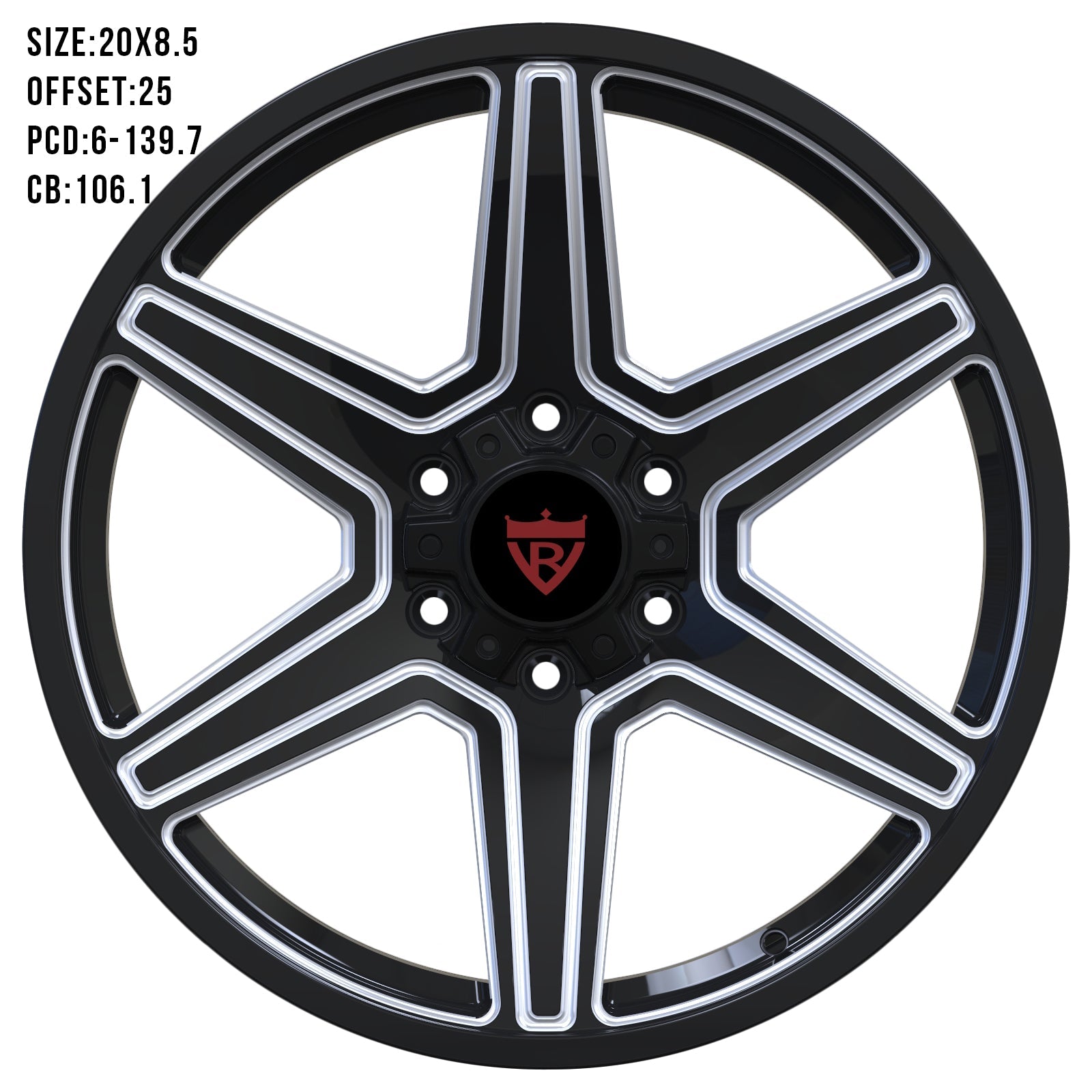 TOYOTA TACOMA FORGED WHEELS SERIES: RV-MT112 - RVRN WHEELS