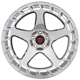 VOLVO V90 Y1221 FORGED 5 SPOKE POLISH WHEELS SERIES: RV-MV122 - RVRN WHEELS